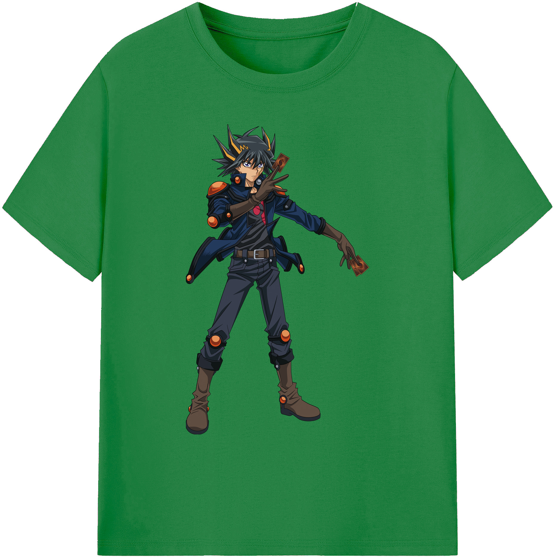 （画像用） 遊☆戯☆王 Yu-Gi-Oh! 綿100％ メンズ半袖Tシャツ｜肌触りやわらか＆通気性