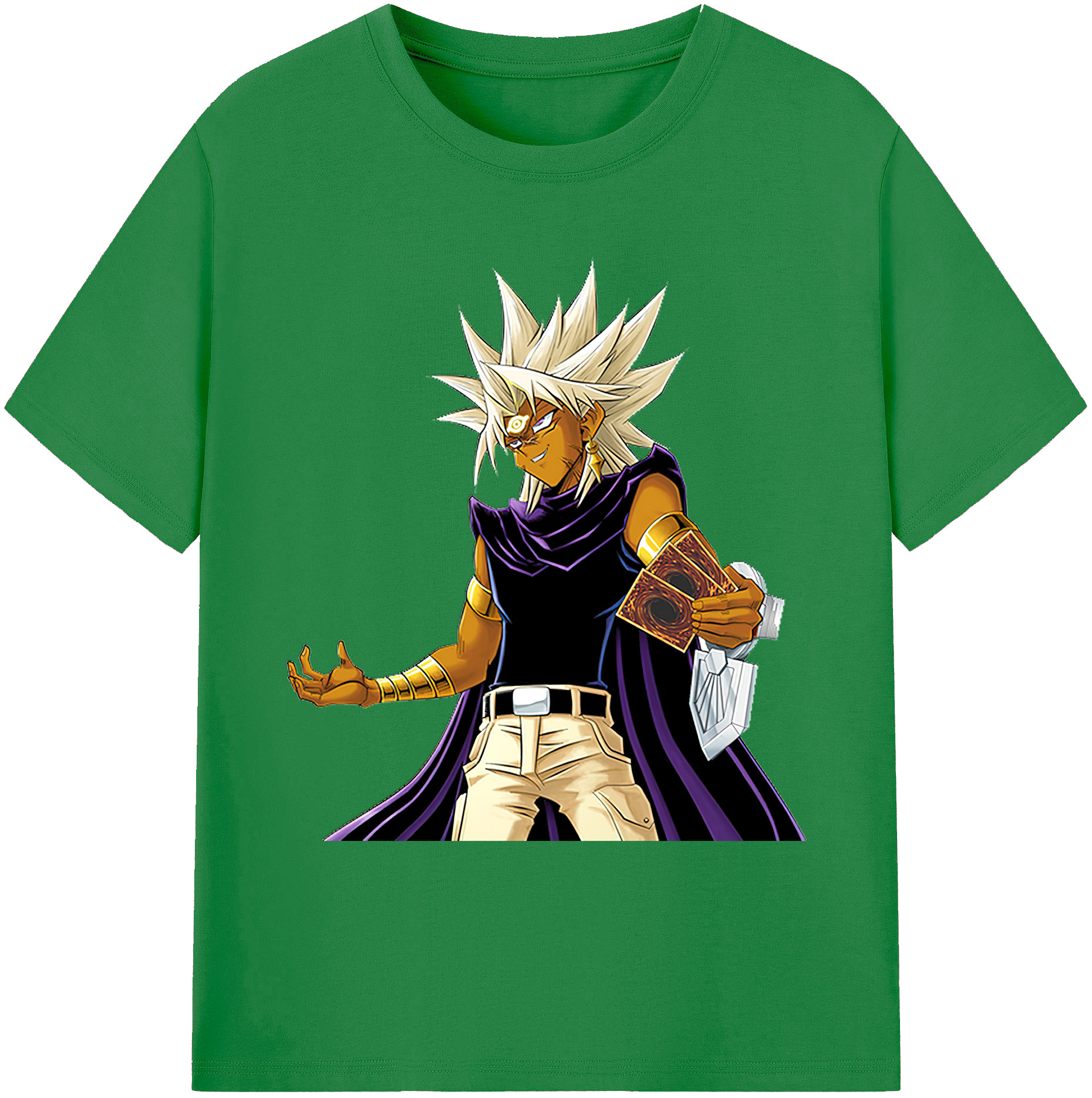 （画像用） 遊☆戯☆王 Yu-Gi-Oh! 綿100％ メンズ半袖Tシャツ｜肌触りやわらか＆通気性