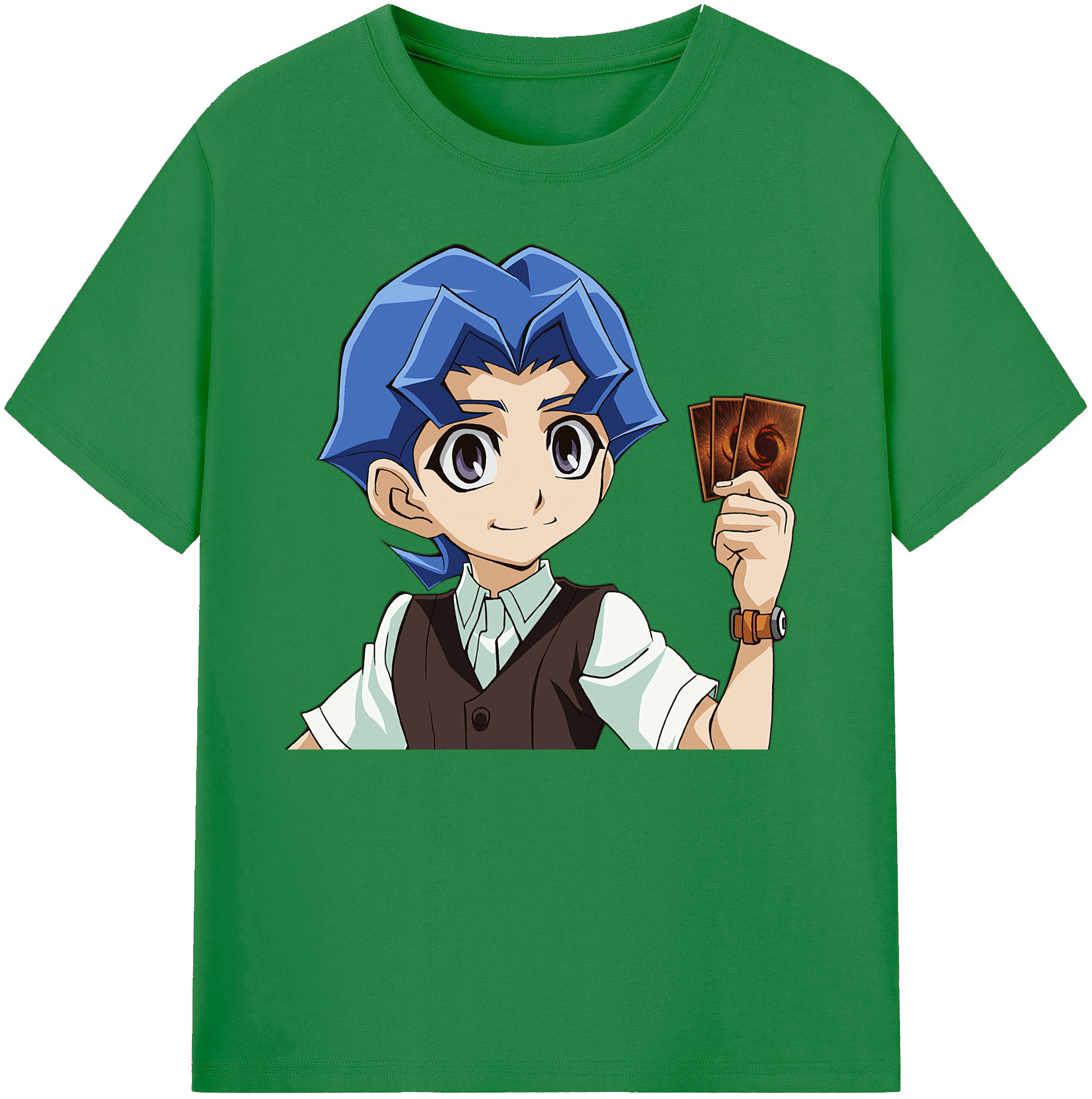 （画像用） 遊☆戯☆王 Yu-Gi-Oh! 綿100％ メンズ半袖Tシャツ｜肌触りやわらか＆通気性