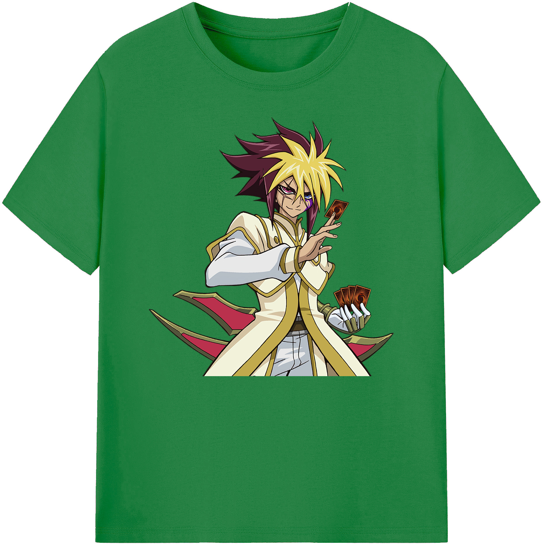 （画像用） 遊☆戯☆王 Yu-Gi-Oh! 綿100％ メンズ半袖Tシャツ｜肌触りやわらか＆通気性