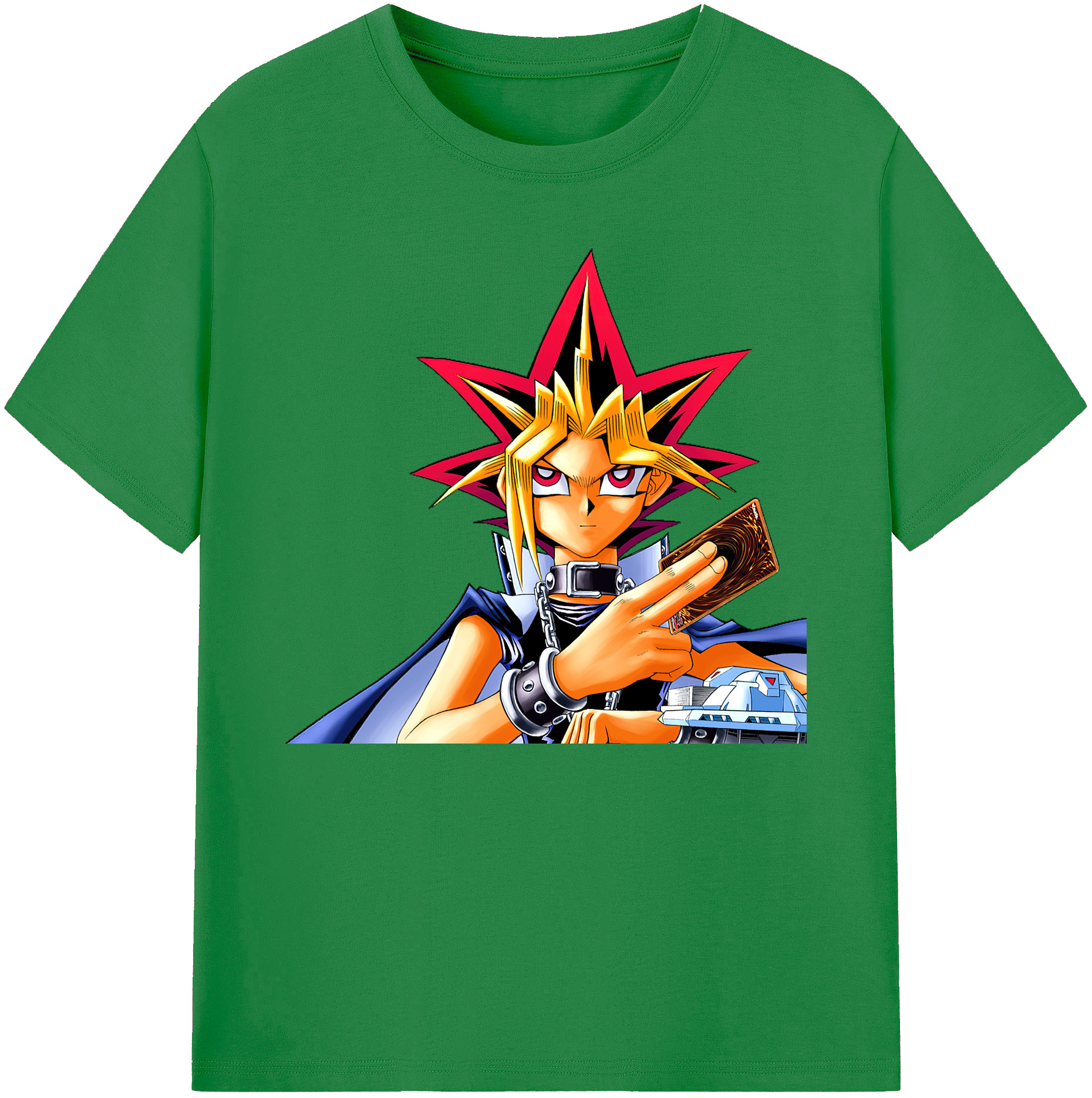 （画像用） 遊☆戯☆王 Yu-Gi-Oh! 綿100％ メンズ半袖Tシャツ｜肌触りやわらか＆通気性