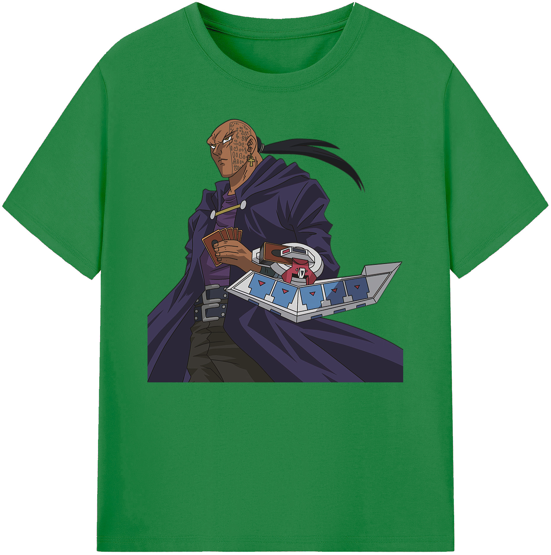 （画像用） 遊☆戯☆王 Yu-Gi-Oh! 綿100％ メンズ半袖Tシャツ｜肌触りやわらか＆通気性