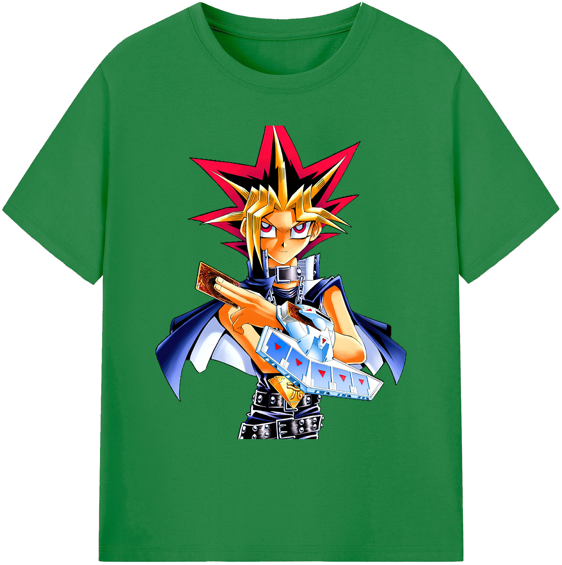 （画像用） 遊☆戯☆王 Yu-Gi-Oh! 綿100％ メンズ半袖Tシャツ｜肌触りやわらか＆通気性