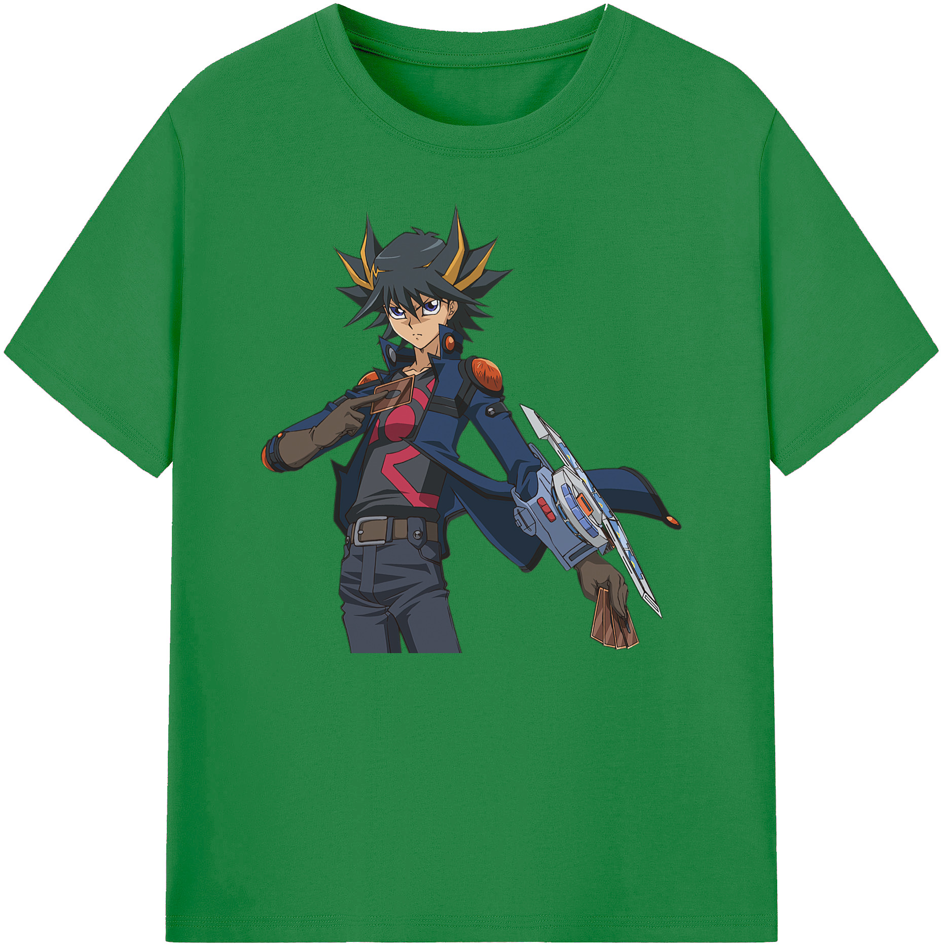 （画像用） 遊☆戯☆王 Yu-Gi-Oh! 綿100％ メンズ半袖Tシャツ｜肌触りやわらか＆通気性
