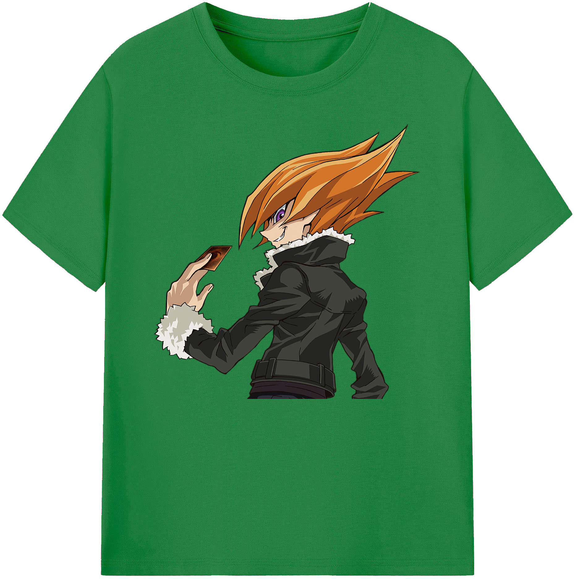 （画像用） 遊☆戯☆王 Yu-Gi-Oh! 綿100％ メンズ半袖Tシャツ｜肌触りやわらか＆通気性