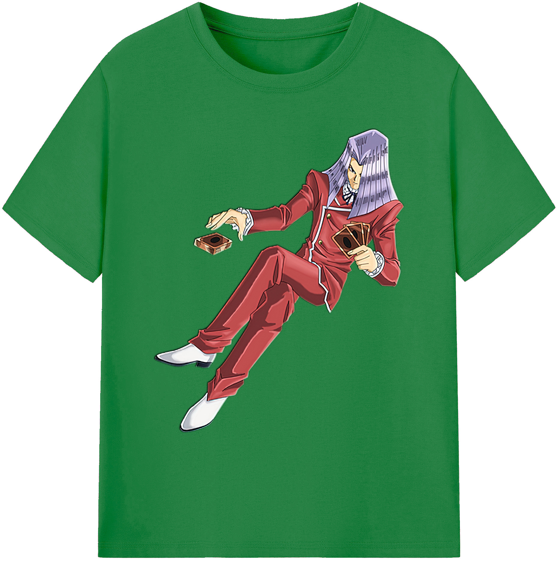 （画像用） 遊☆戯☆王 Yu-Gi-Oh! 綿100％ メンズ半袖Tシャツ｜肌触りやわらか＆通気性