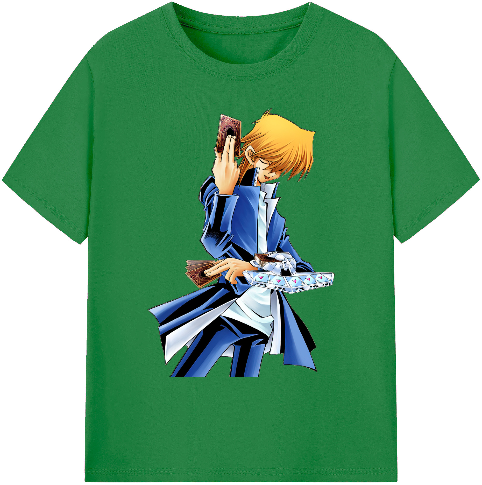 （画像用） 遊☆戯☆王 Yu-Gi-Oh! 綿100％ メンズ半袖Tシャツ｜肌触りやわらか＆通気性