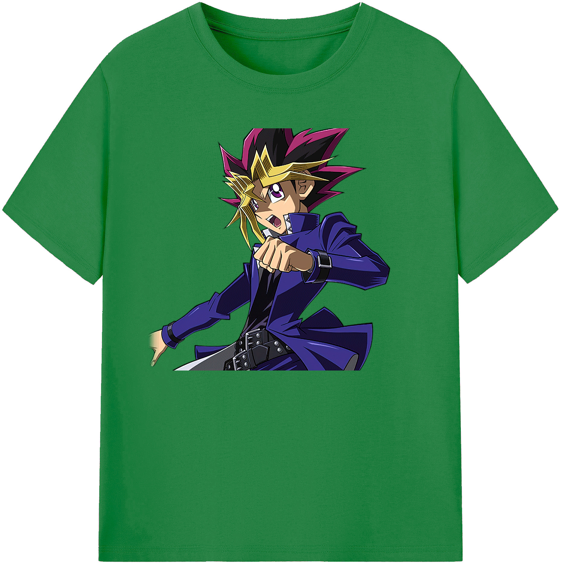 （画像用） 遊☆戯☆王 Yu-Gi-Oh! 綿100％ メンズ半袖Tシャツ｜肌触りやわらか＆通気性
