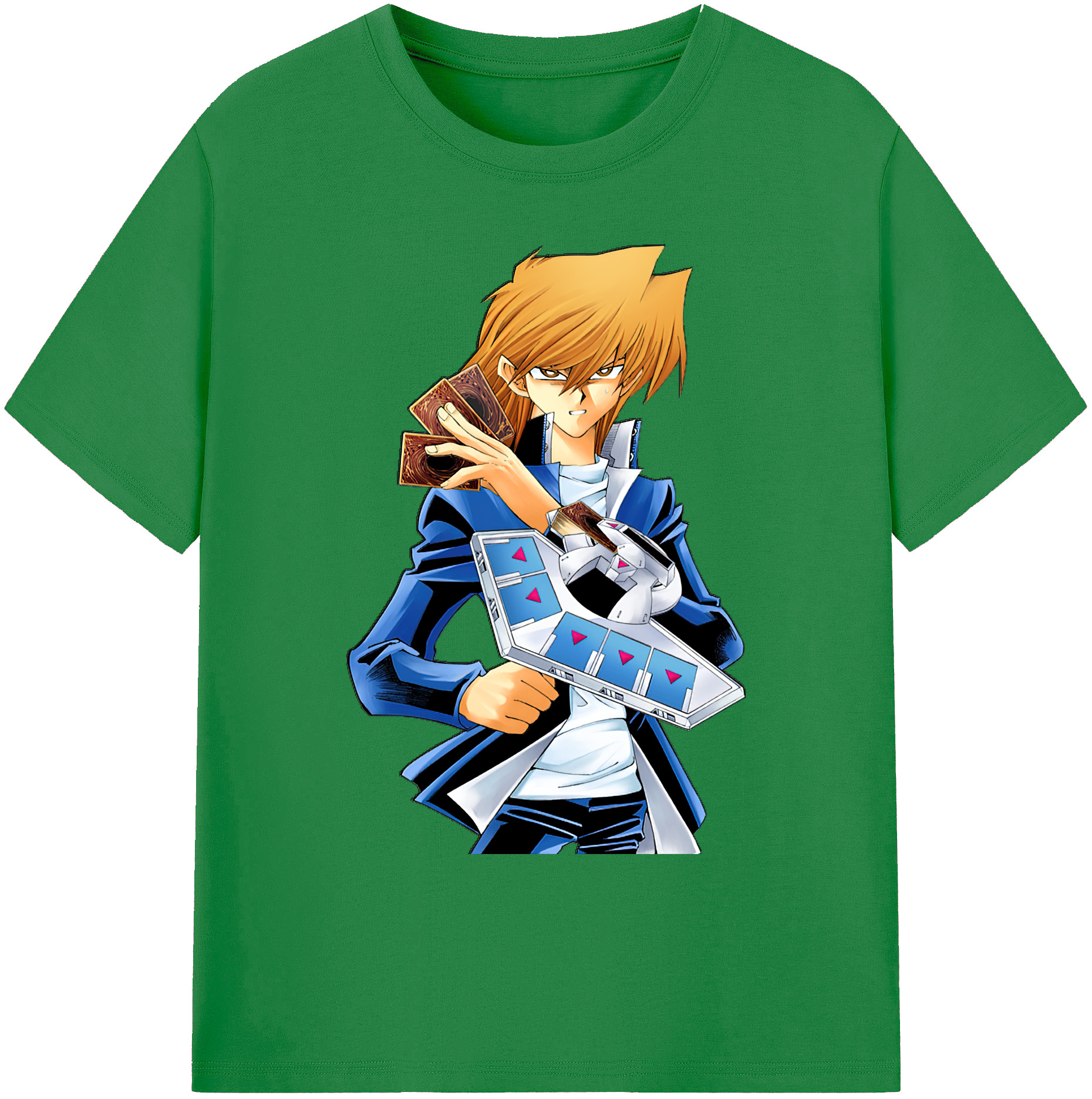 （画像用） 遊☆戯☆王 Yu-Gi-Oh! 綿100％ メンズ半袖Tシャツ｜肌触りやわらか＆通気性