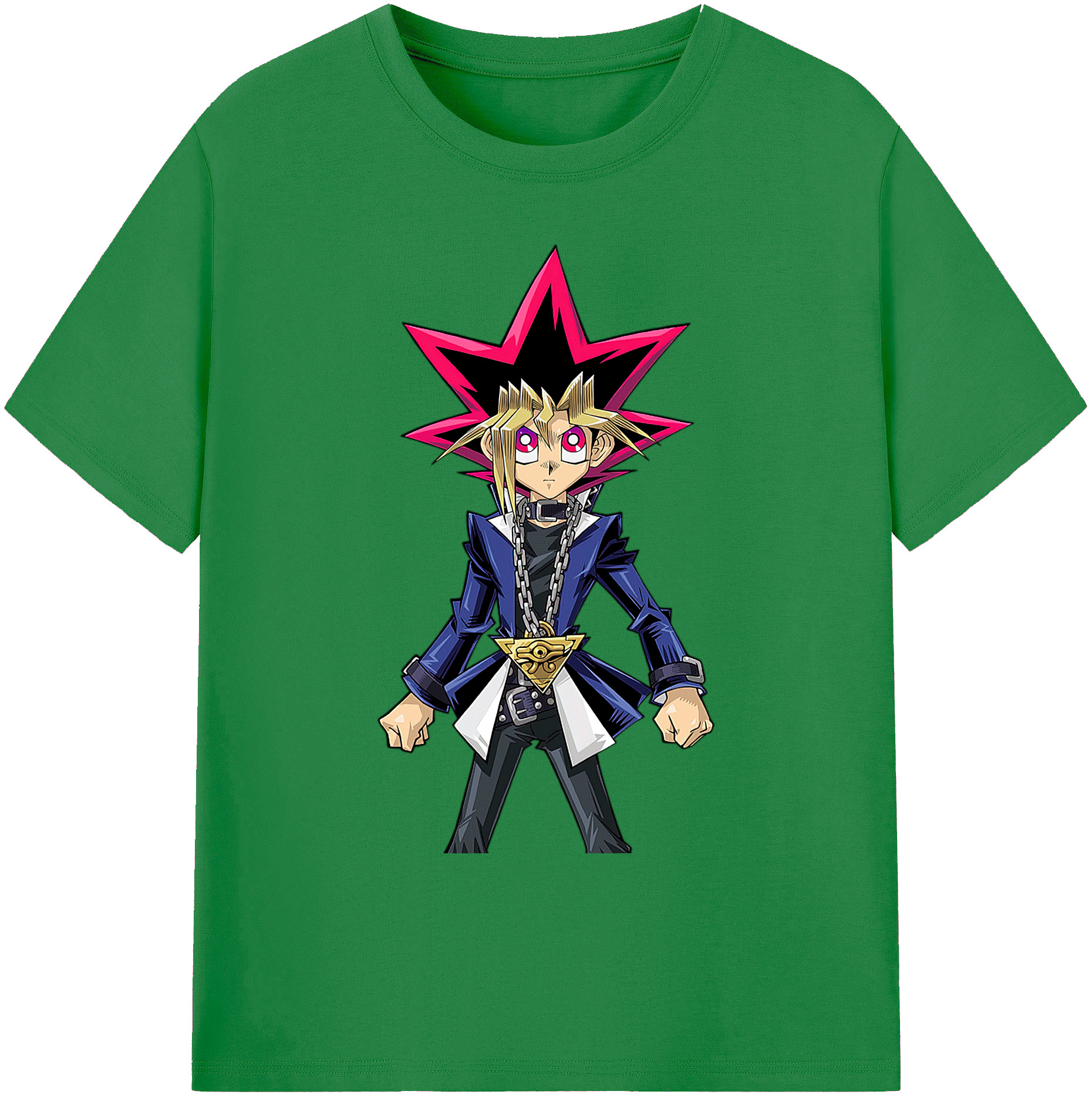 （画像用） 遊☆戯☆王 Yu-Gi-Oh! 綿100％ メンズ半袖Tシャツ｜肌触りやわらか＆通気性