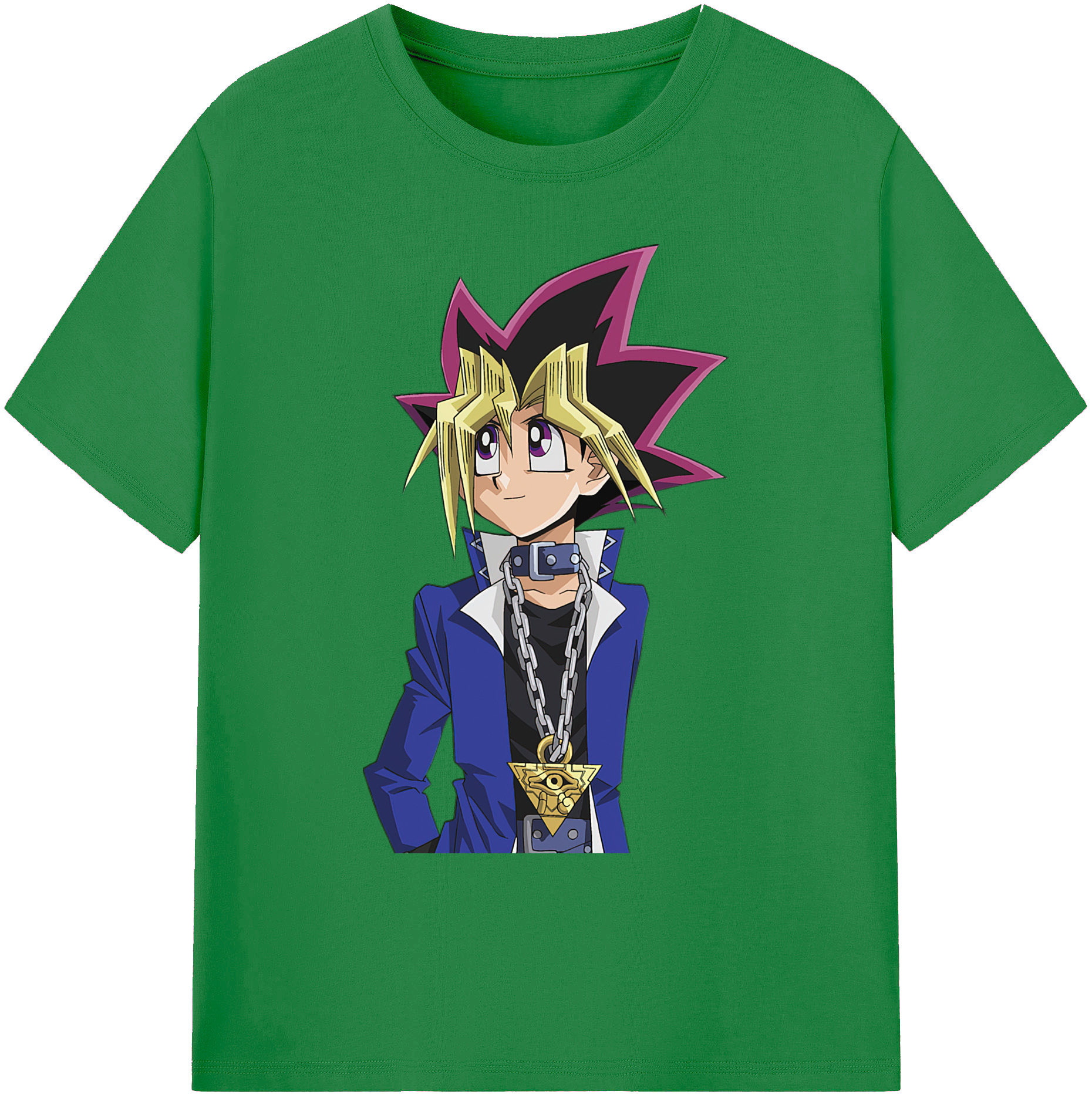（画像用） 遊☆戯☆王 Yu-Gi-Oh! 綿100％ メンズ半袖Tシャツ｜肌触りやわらか＆通気性