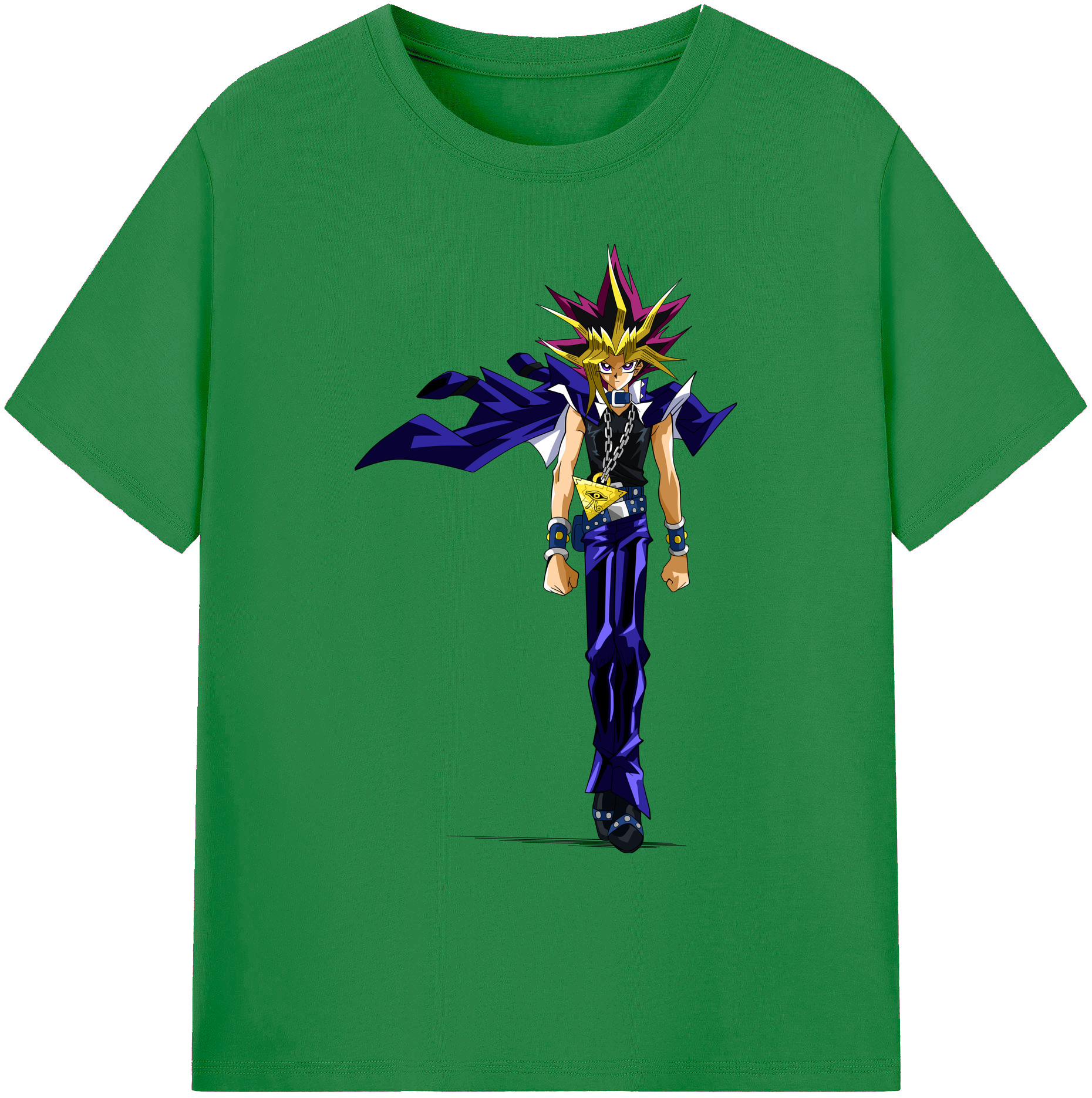 （画像用） 遊☆戯☆王 Yu-Gi-Oh! 綿100％ メンズ半袖Tシャツ｜肌触りやわらか＆通気性