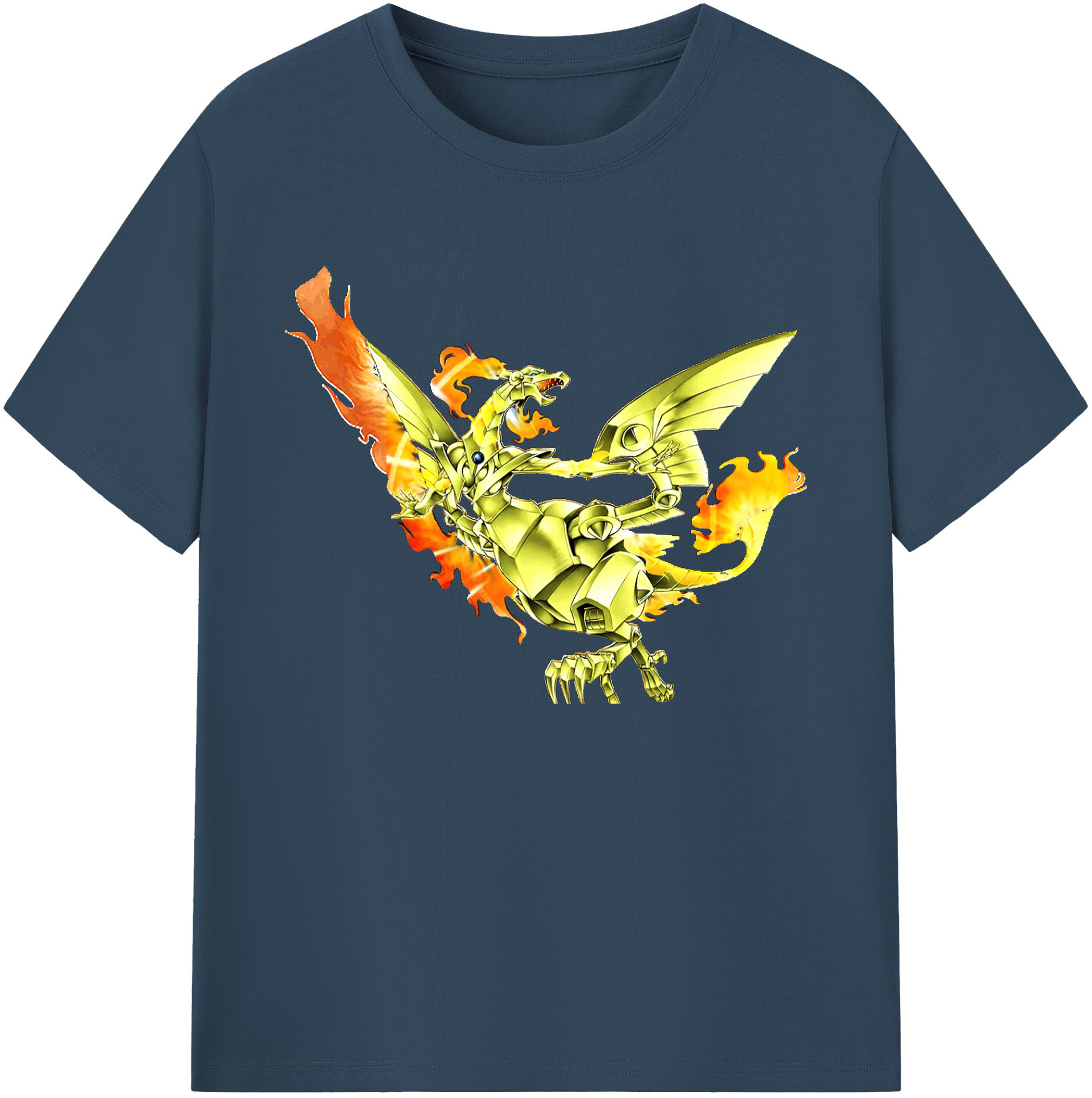 （画像用） 遊☆戯☆王 Yu-Gi-Oh! 綿100％ メンズ半袖Tシャツ｜肌触りやわらか＆通気性