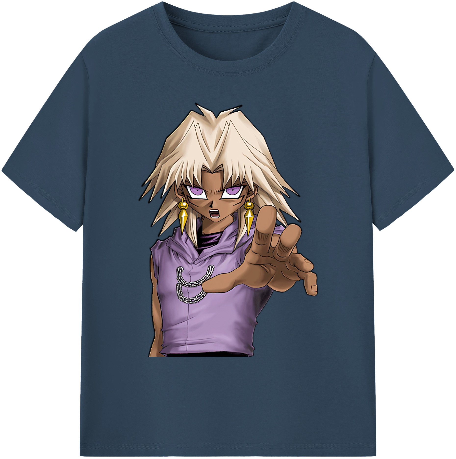 （画像用） 遊☆戯☆王 Yu-Gi-Oh! 綿100％ メンズ半袖Tシャツ｜肌触りやわらか＆通気性