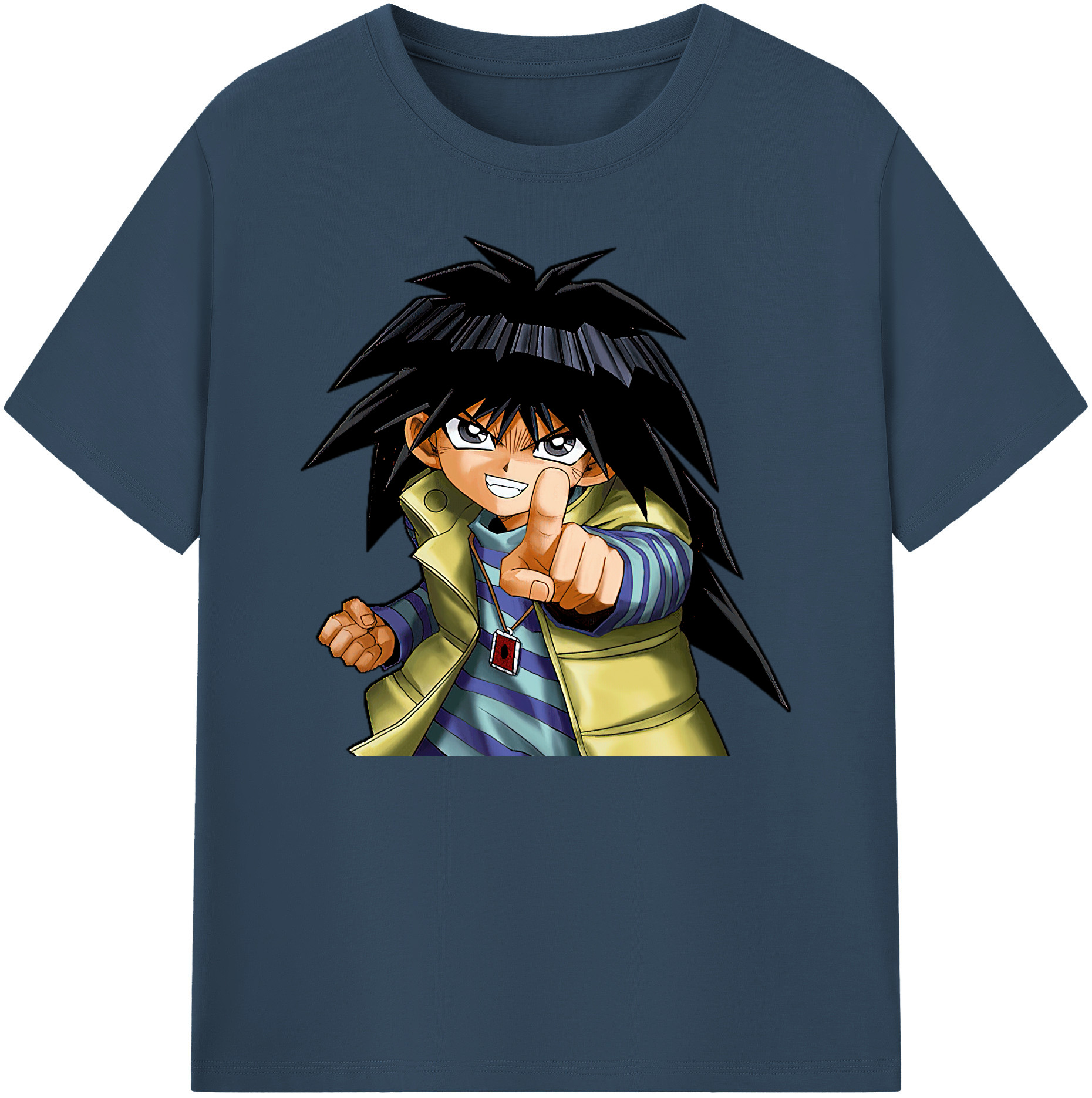 （画像用） 遊☆戯☆王 Yu-Gi-Oh! 綿100％ メンズ半袖Tシャツ｜肌触りやわらか＆通気性