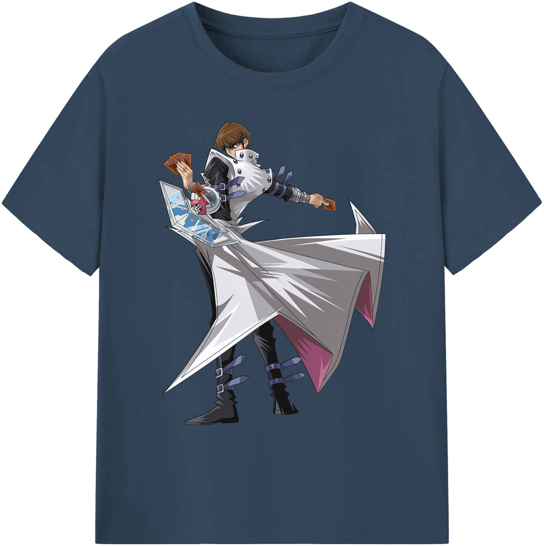 （画像用） 遊☆戯☆王 Yu-Gi-Oh! 綿100％ メンズ半袖Tシャツ｜肌触りやわらか＆通気性