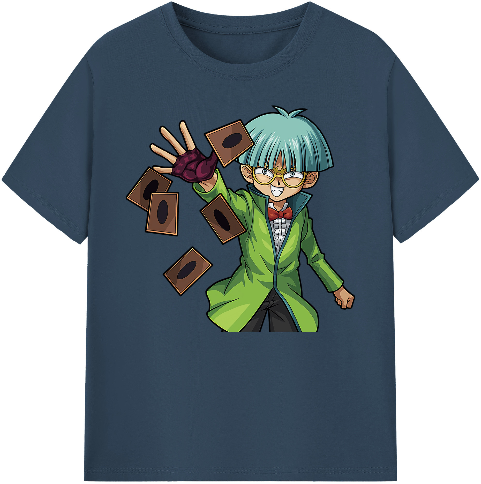 （画像用） 遊☆戯☆王 Yu-Gi-Oh! 綿100％ メンズ半袖Tシャツ｜肌触りやわらか＆通気性