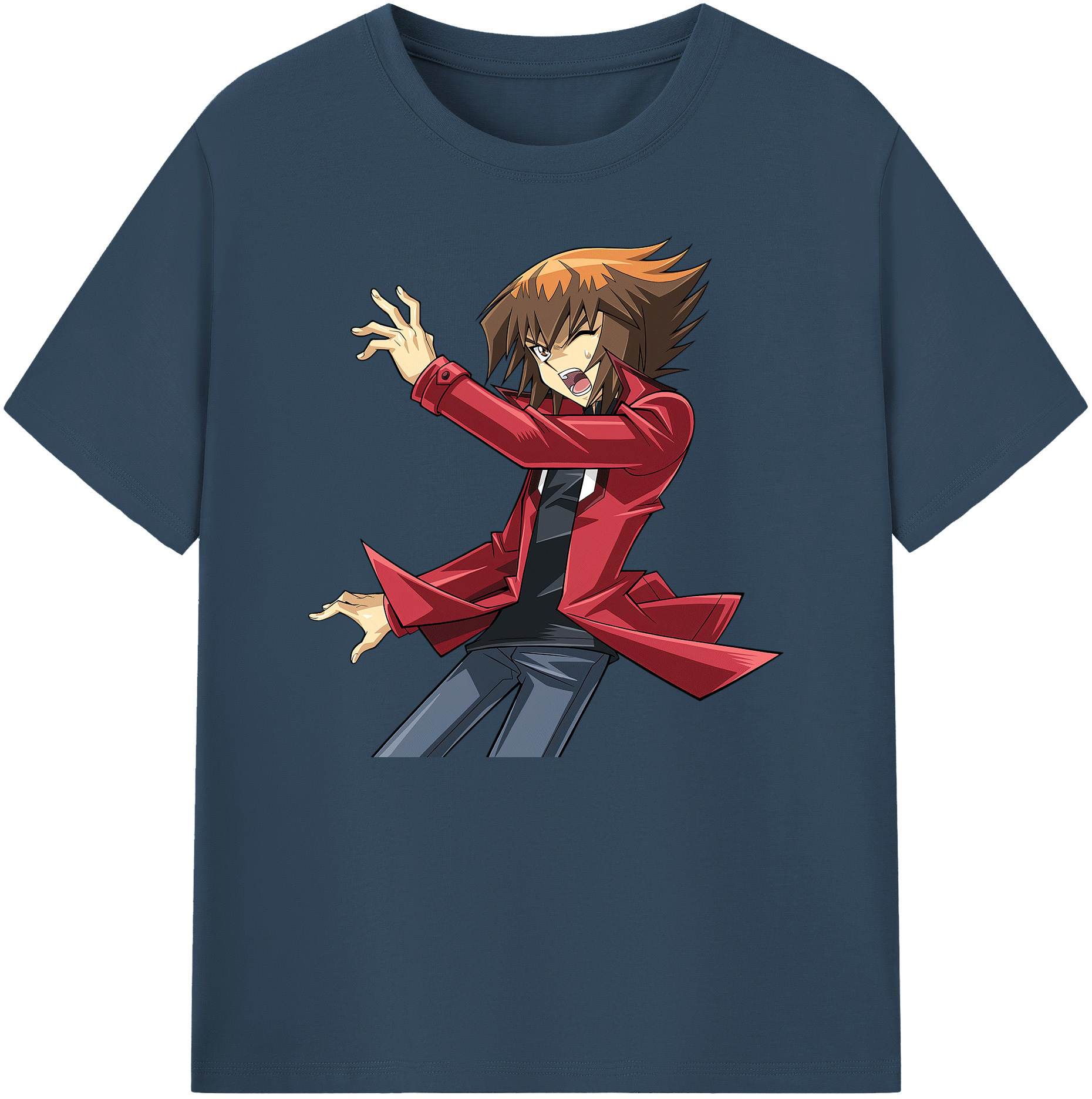 （画像用） 遊☆戯☆王 Yu-Gi-Oh! 綿100％ メンズ半袖Tシャツ｜肌触りやわらか＆通気性