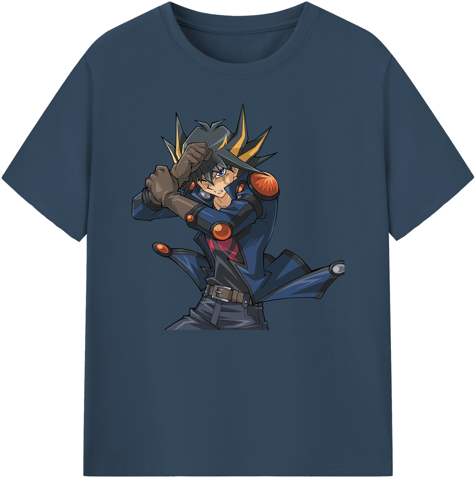 （画像用） 遊☆戯☆王 Yu-Gi-Oh! 綿100％ メンズ半袖Tシャツ｜肌触りやわらか＆通気性