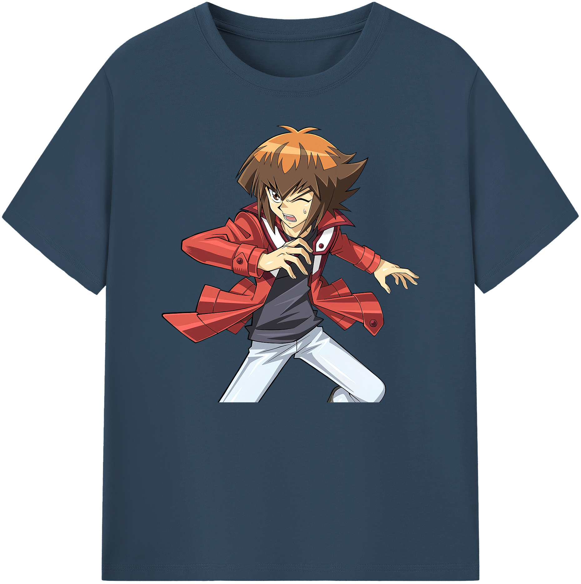 （画像用） 遊☆戯☆王 Yu-Gi-Oh! 綿100％ メンズ半袖Tシャツ｜肌触りやわらか＆通気性