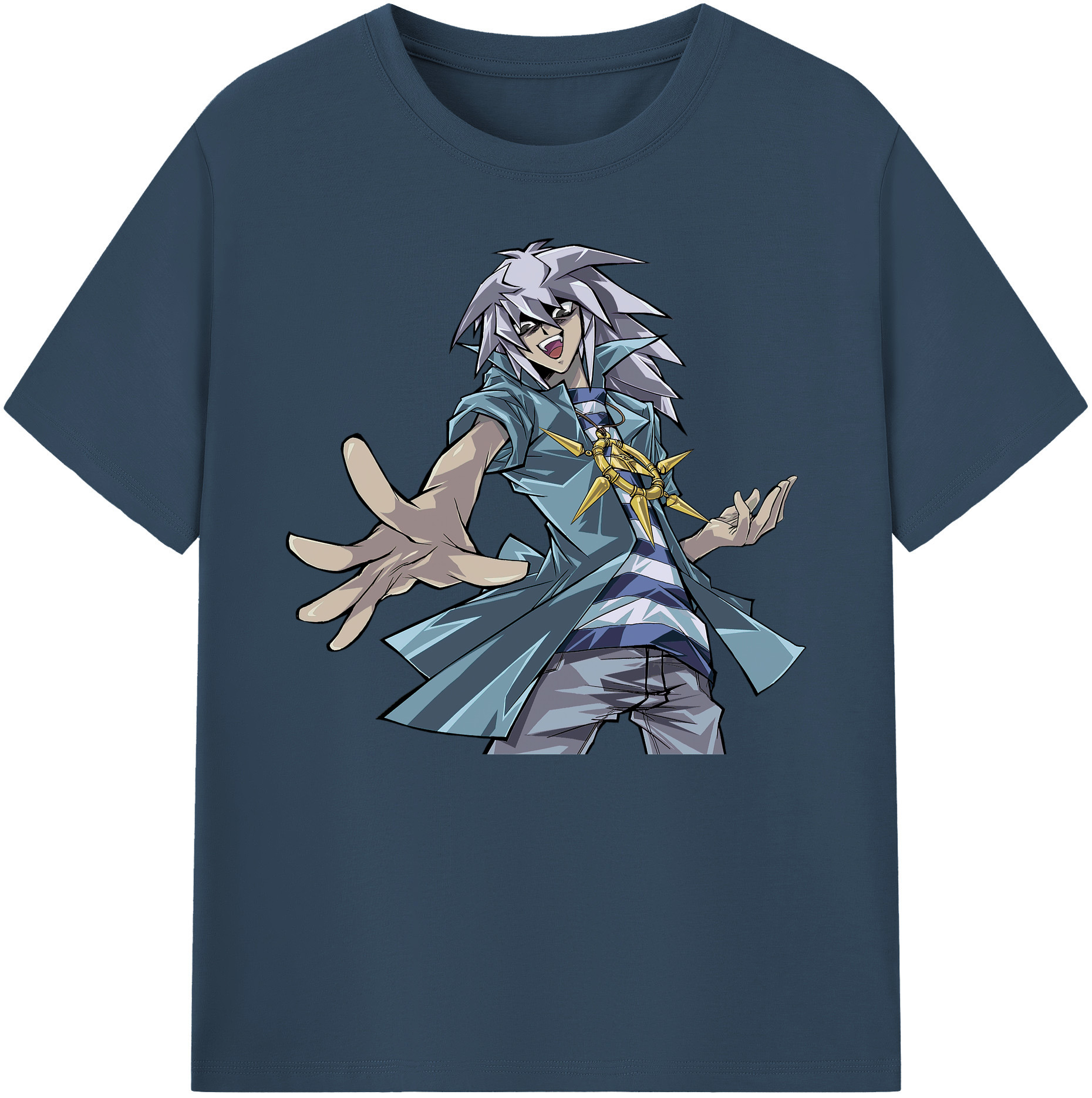 （画像用） 遊☆戯☆王 Yu-Gi-Oh! 綿100％ メンズ半袖Tシャツ｜肌触りやわらか＆通気性