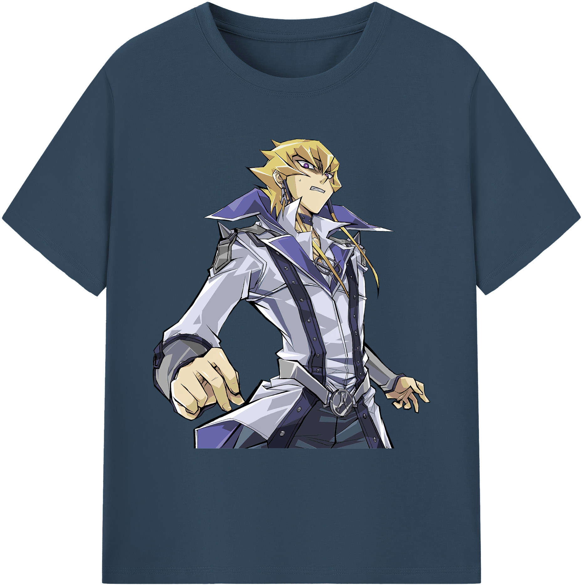 （画像用） 遊☆戯☆王 Yu-Gi-Oh! 綿100％ メンズ半袖Tシャツ｜肌触りやわらか＆通気性