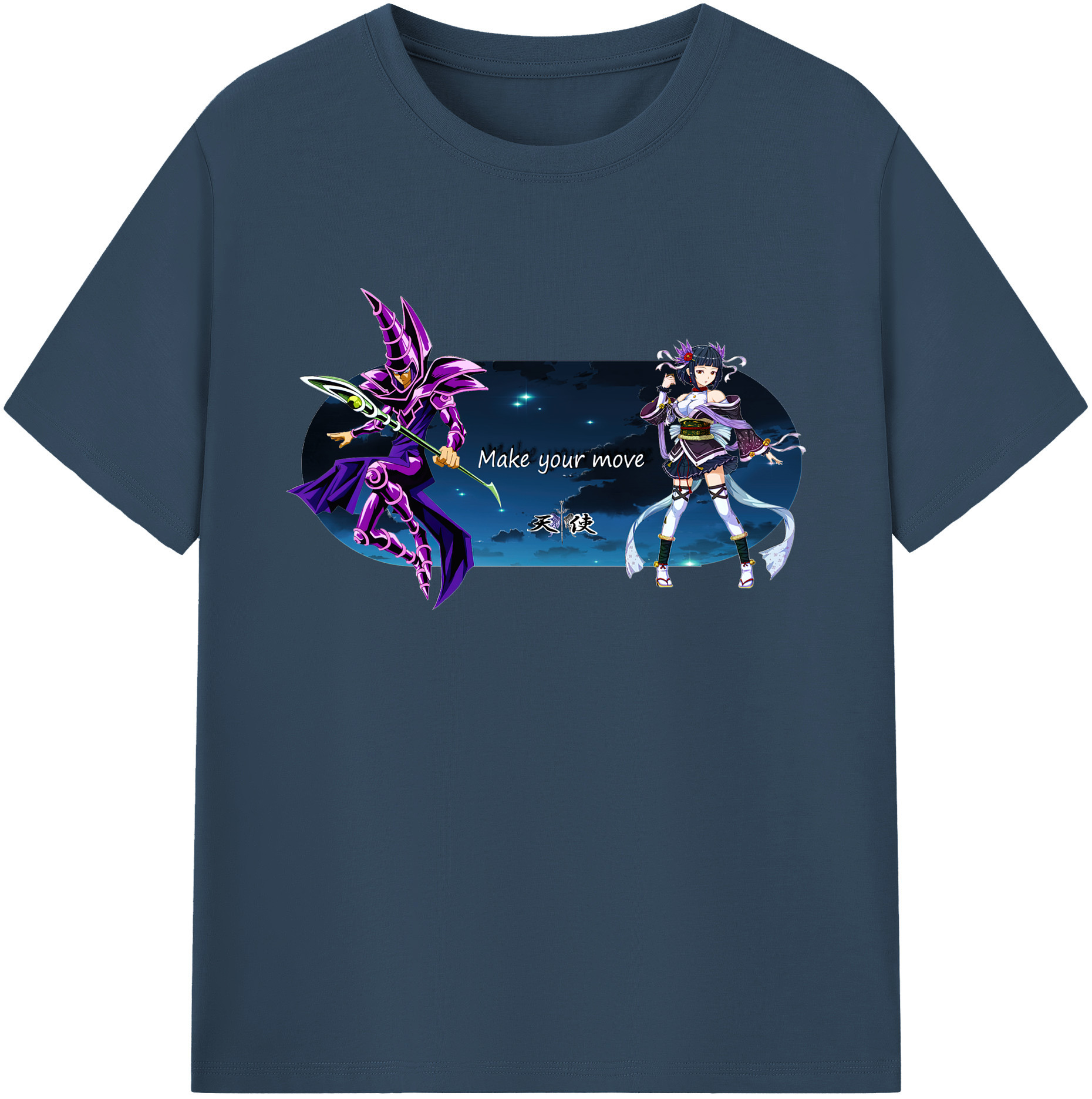（画像用） 遊☆戯☆王 Yu-Gi-Oh! 綿100％ メンズ半袖Tシャツ｜肌触りやわらか＆通気性