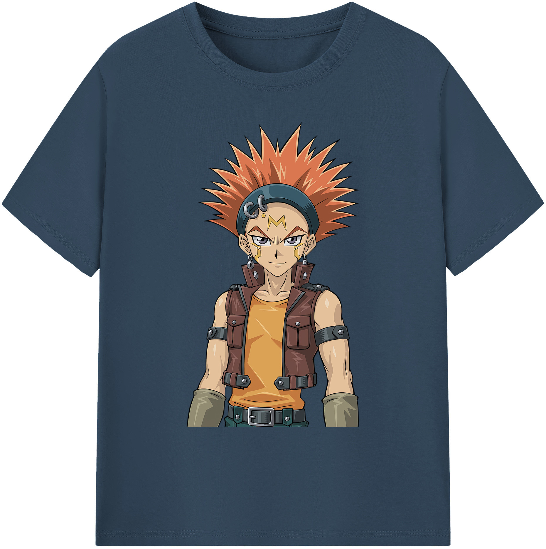 （画像用） 遊☆戯☆王 Yu-Gi-Oh! 綿100％ メンズ半袖Tシャツ｜肌触りやわらか＆通気性
