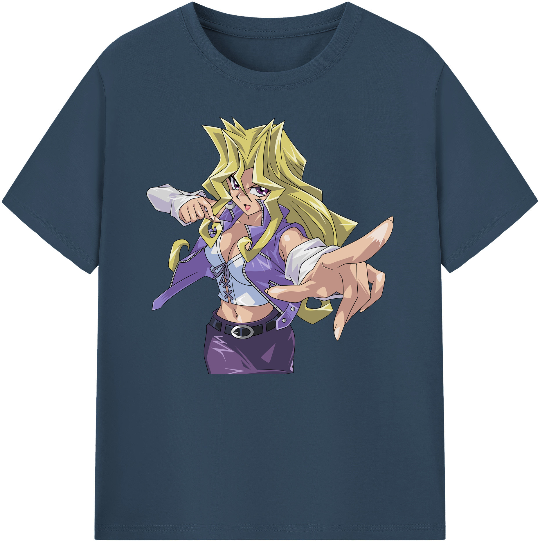 （画像用） 遊☆戯☆王 Yu-Gi-Oh! 綿100％ メンズ半袖Tシャツ｜肌触りやわらか＆通気性