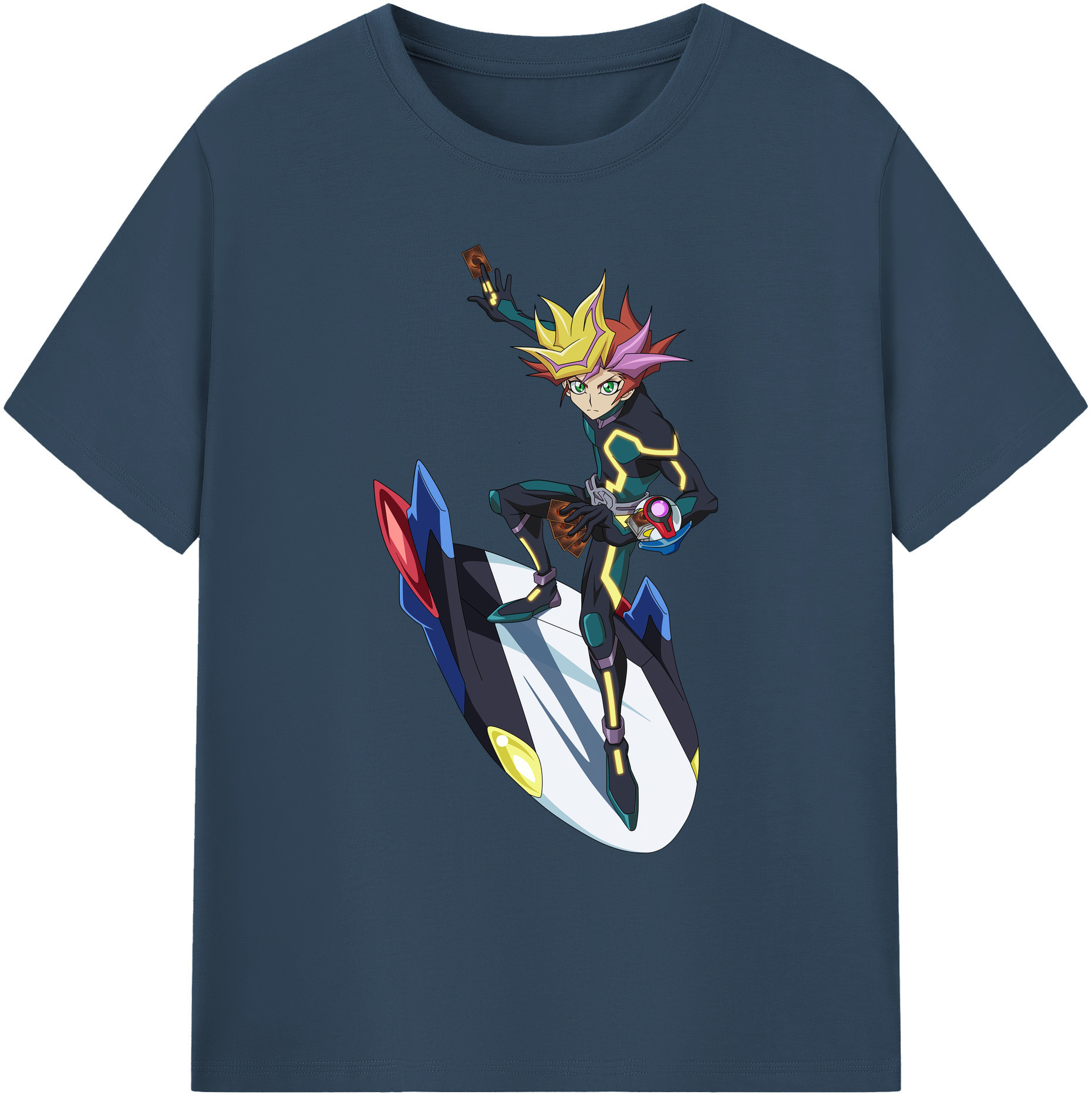 （画像用） 遊☆戯☆王 Yu-Gi-Oh! 綿100％ メンズ半袖Tシャツ｜肌触りやわらか＆通気性