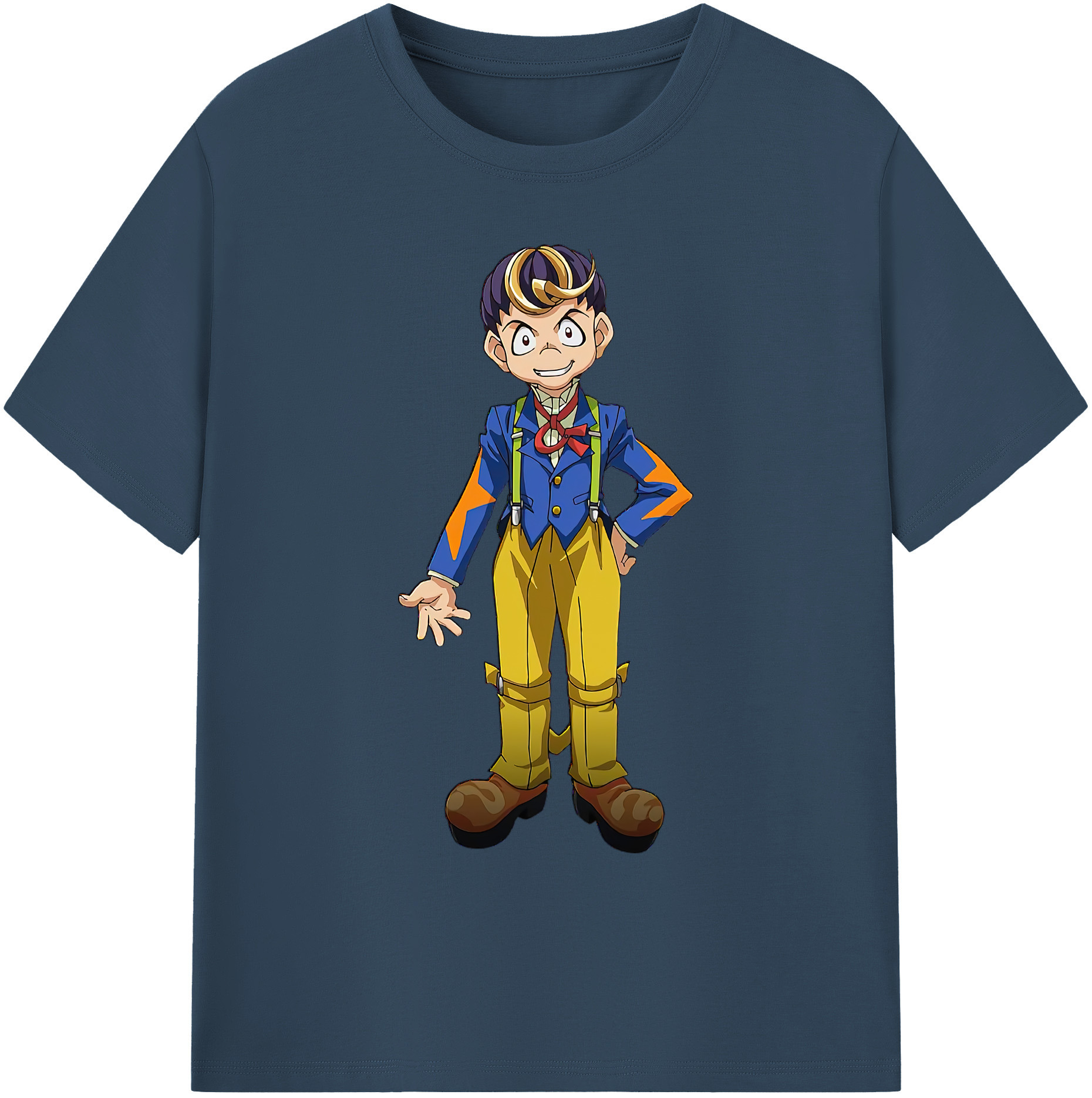 （画像用） 遊☆戯☆王 Yu-Gi-Oh! 綿100％ メンズ半袖Tシャツ｜肌触りやわらか＆通気性