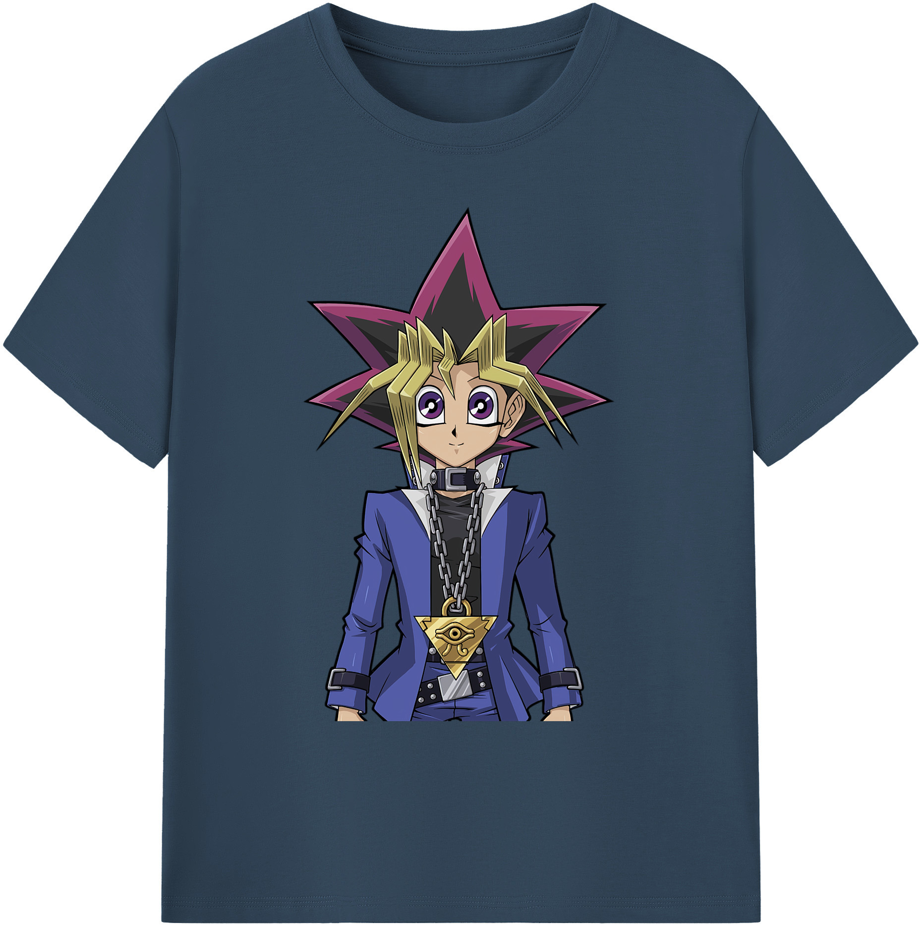 （画像用） 遊☆戯☆王 Yu-Gi-Oh! 綿100％ メンズ半袖Tシャツ｜肌触りやわらか＆通気性