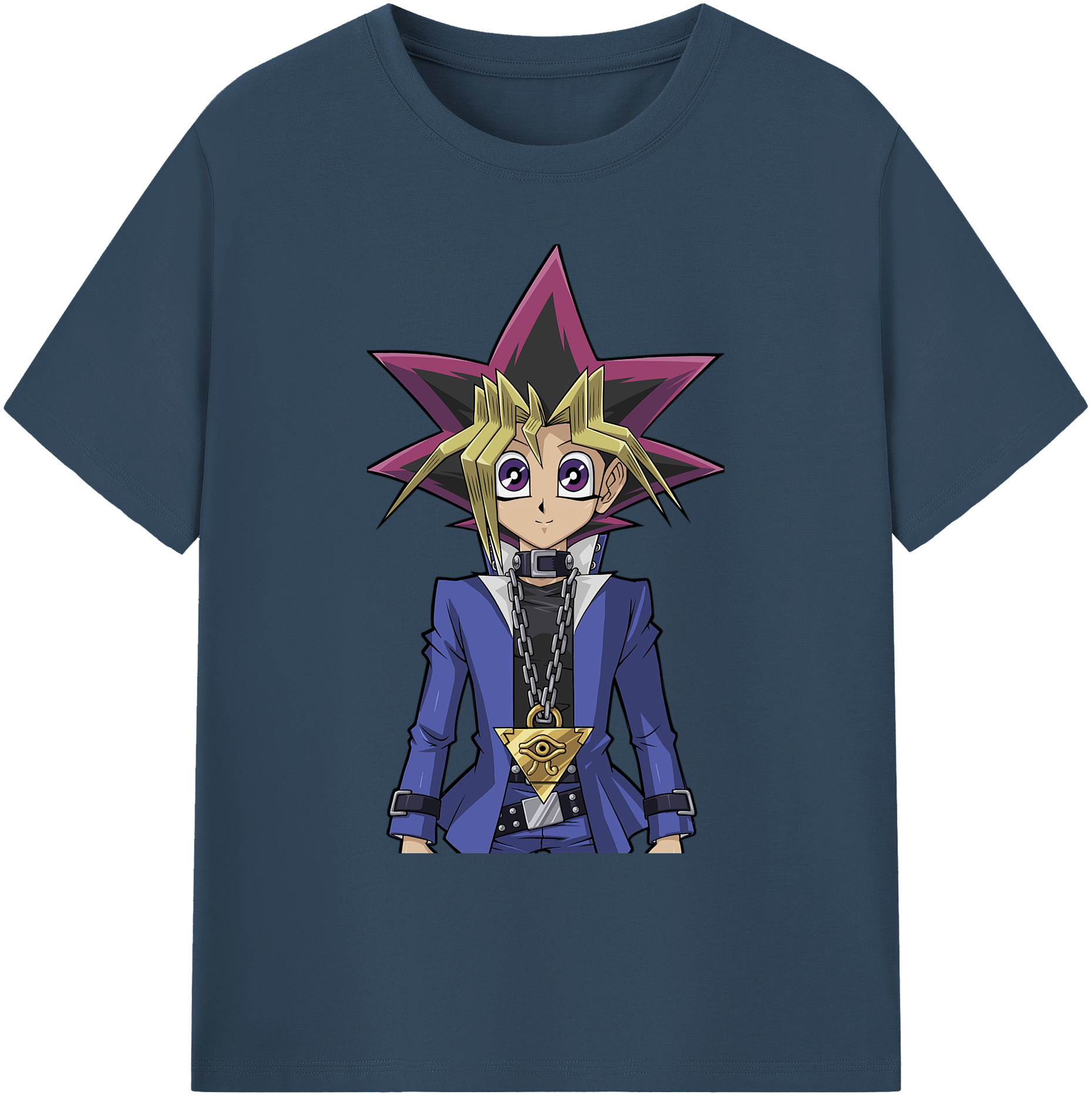 （画像用） 遊☆戯☆王 Yu-Gi-Oh! 綿100％ メンズ半袖Tシャツ｜肌触りやわらか＆通気性