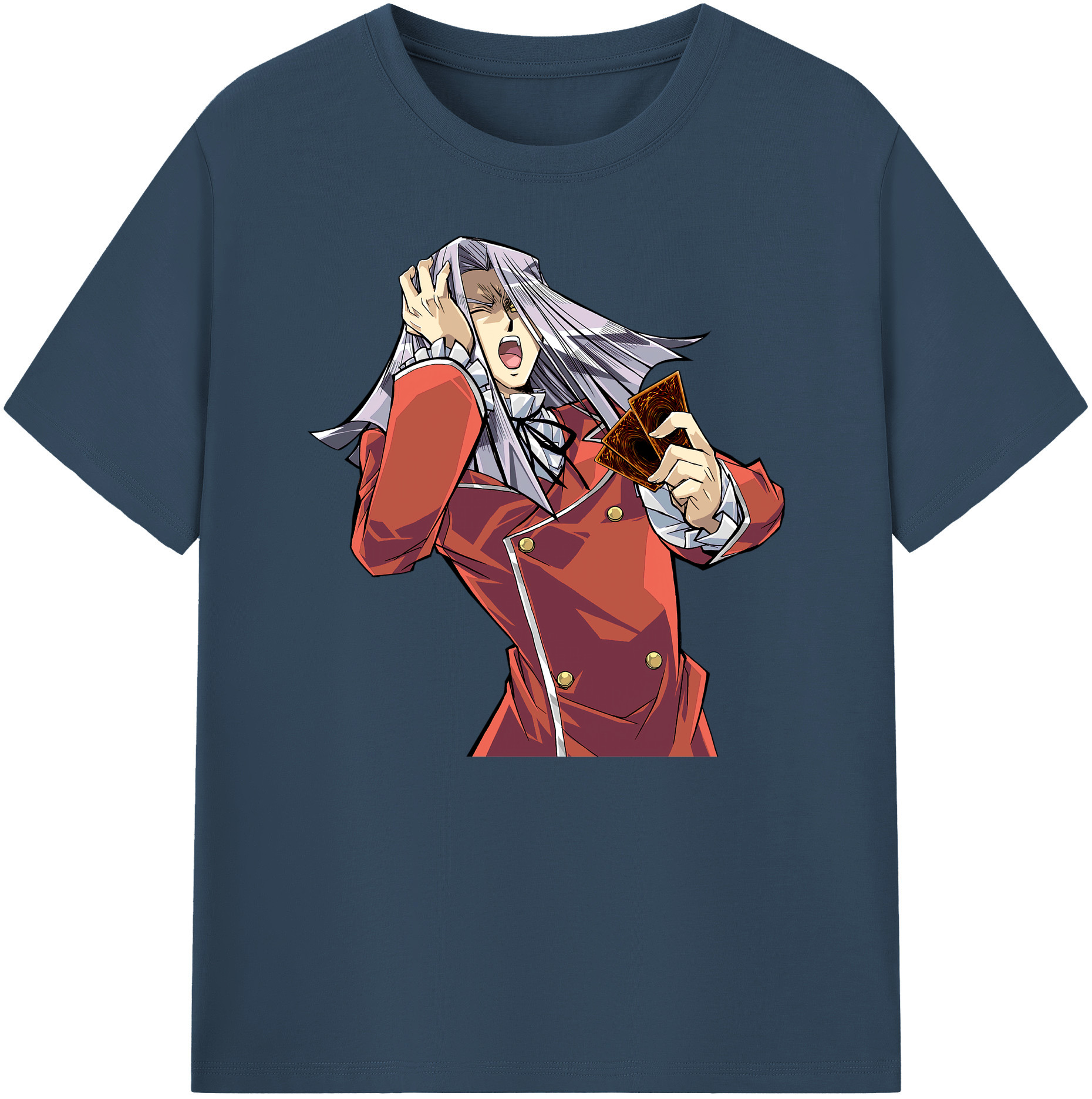 （画像用） 遊☆戯☆王 Yu-Gi-Oh! 綿100％ メンズ半袖Tシャツ｜肌触りやわらか＆通気性