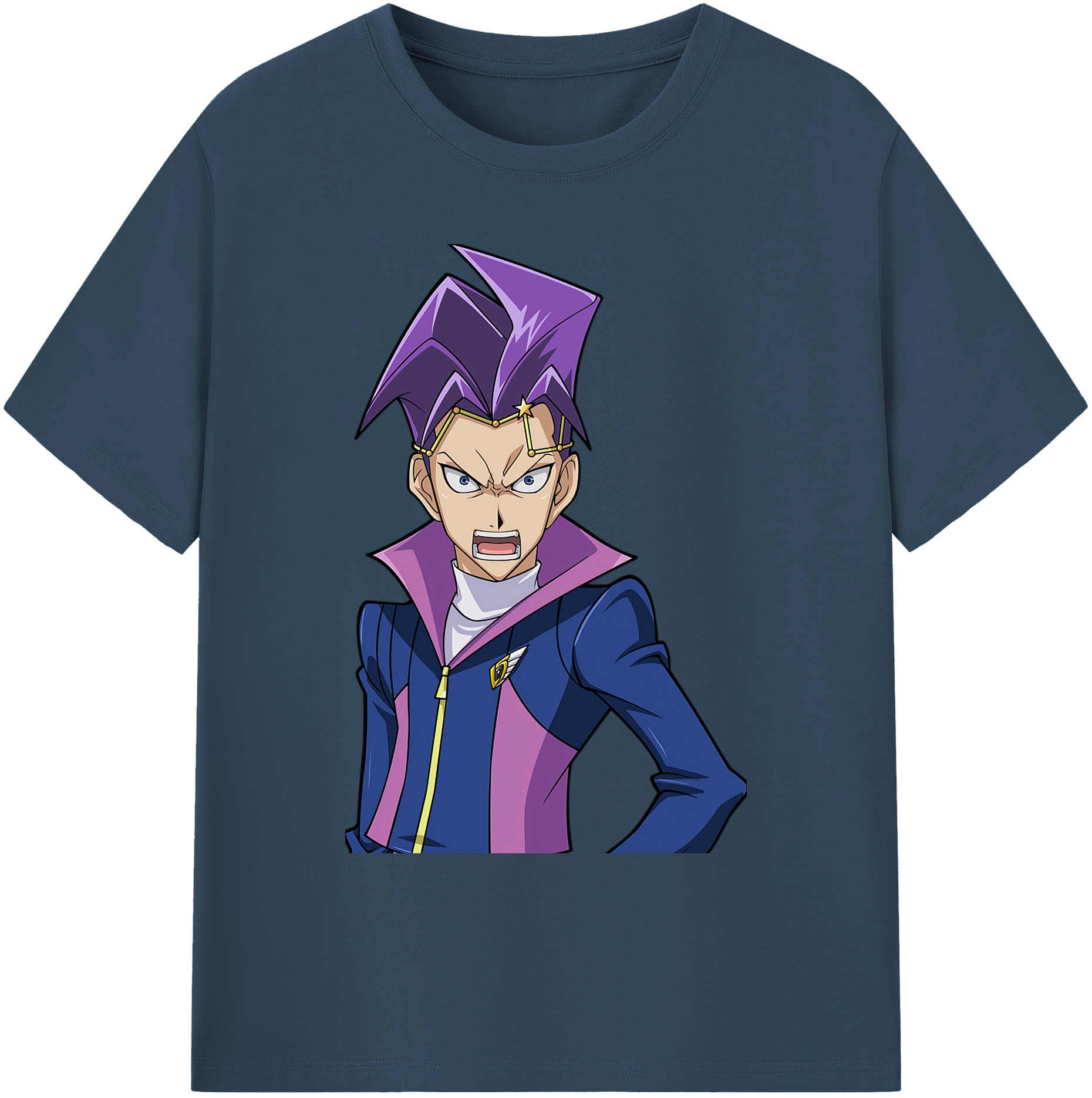 （画像用） 遊☆戯☆王 Yu-Gi-Oh! 綿100％ メンズ半袖Tシャツ｜肌触りやわらか＆通気性