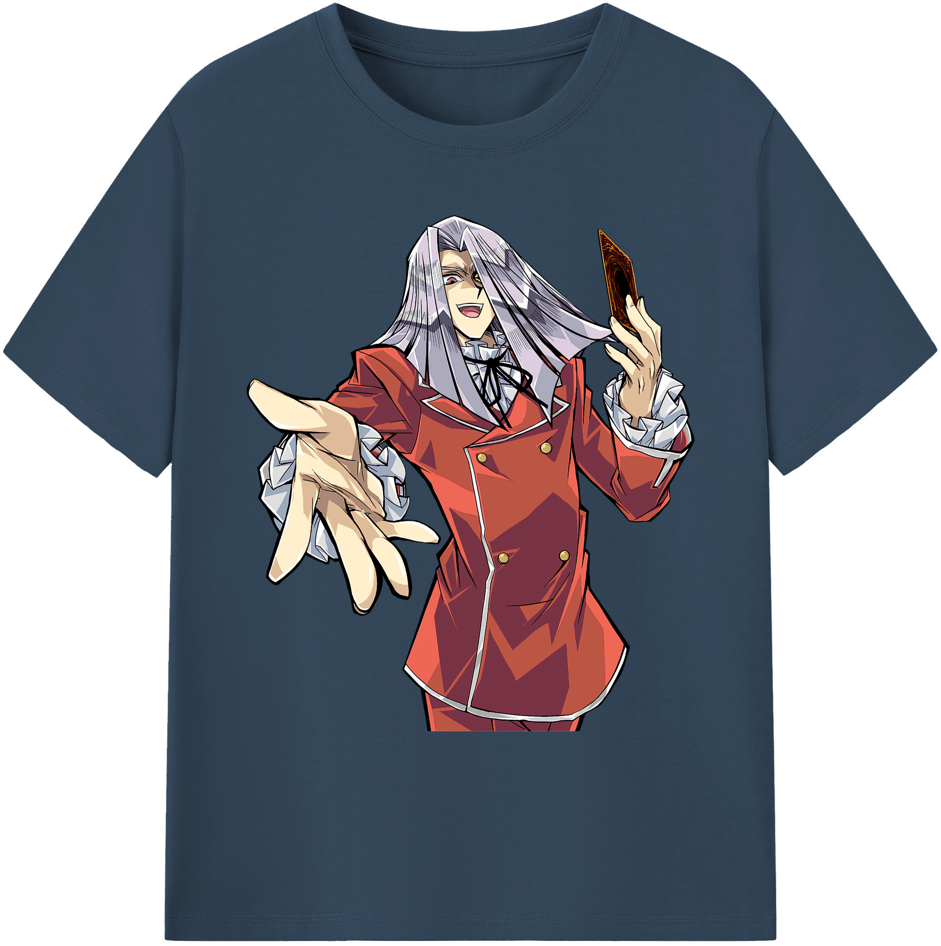 （画像用） 遊☆戯☆王 Yu-Gi-Oh! 綿100％ メンズ半袖Tシャツ｜肌触りやわらか＆通気性