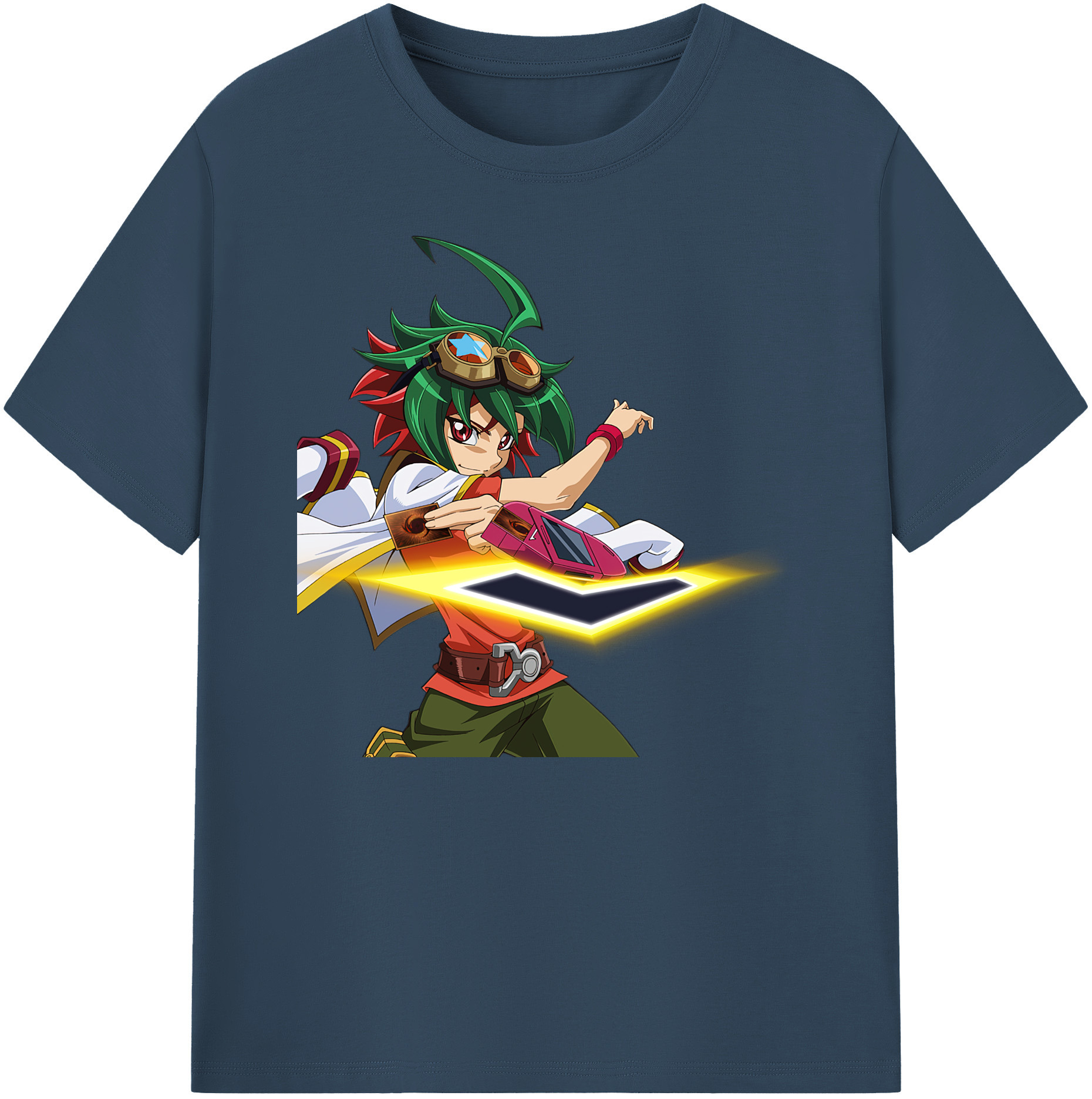 （画像用） 遊☆戯☆王 Yu-Gi-Oh! 綿100％ メンズ半袖Tシャツ｜肌触りやわらか＆通気性