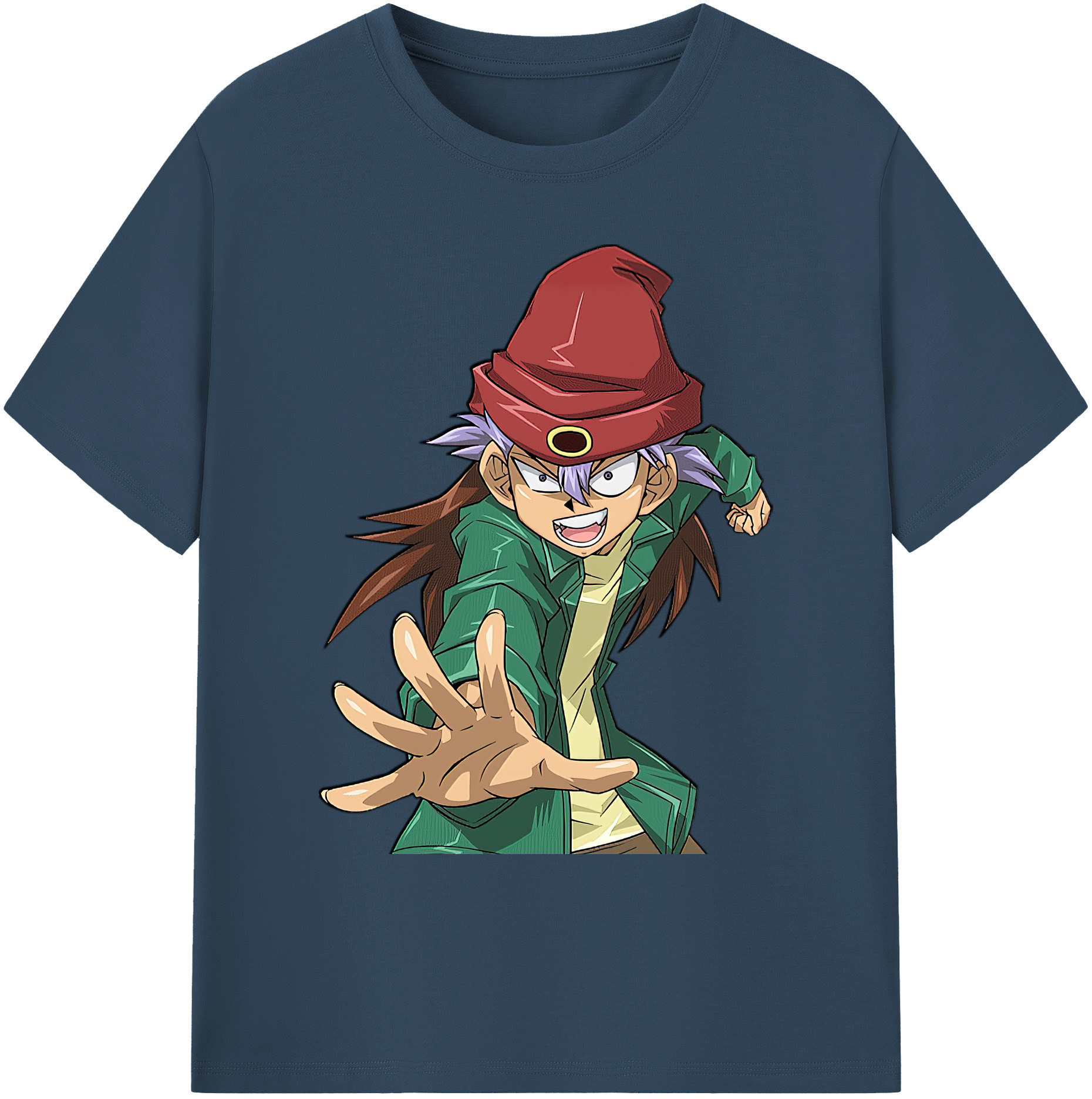 （画像用） 遊☆戯☆王 Yu-Gi-Oh! 綿100％ メンズ半袖Tシャツ｜肌触りやわらか＆通気性