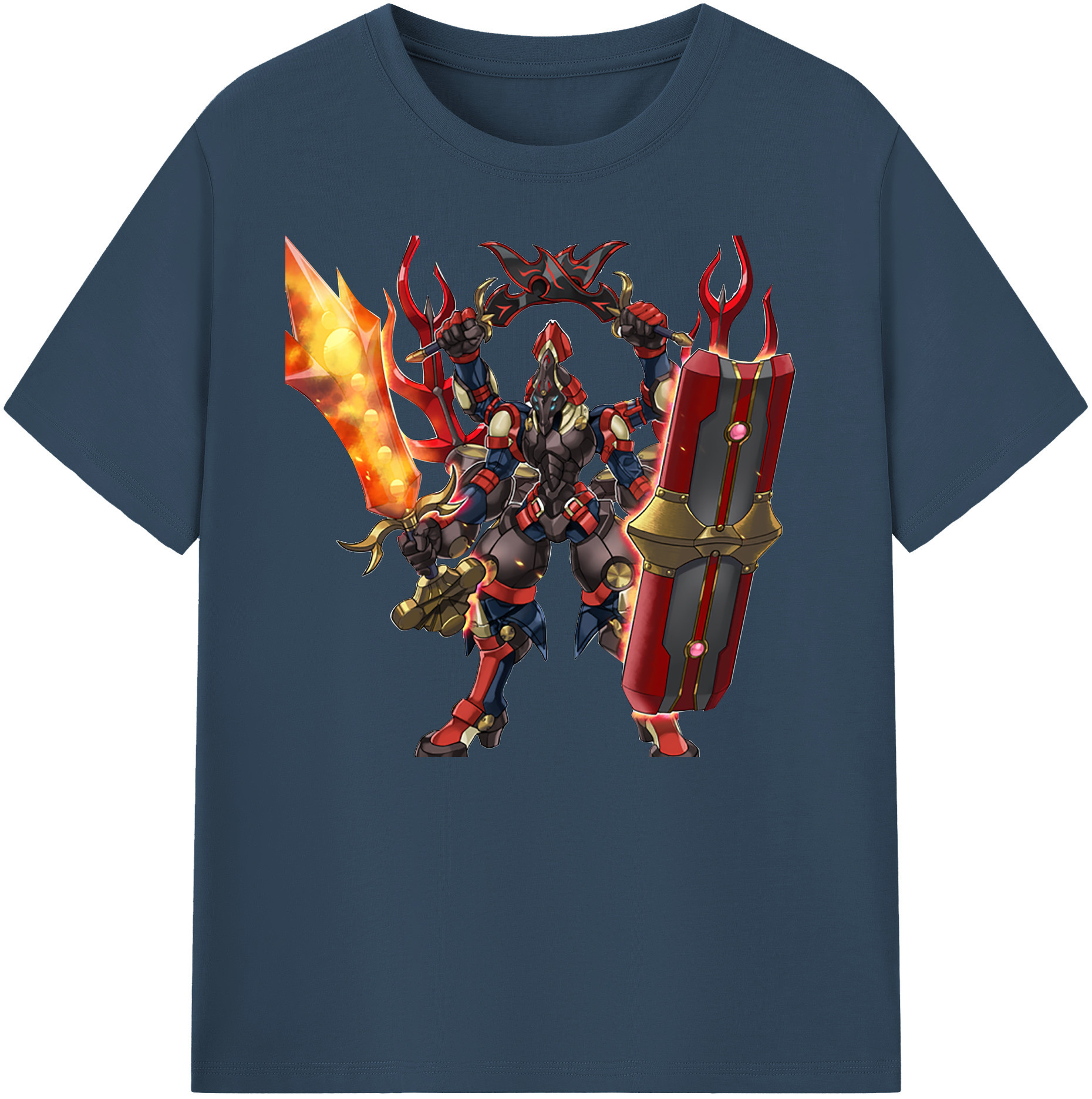 （画像用） 遊☆戯☆王 Yu-Gi-Oh! 綿100％ メンズ半袖Tシャツ｜肌触りやわらか＆通気性