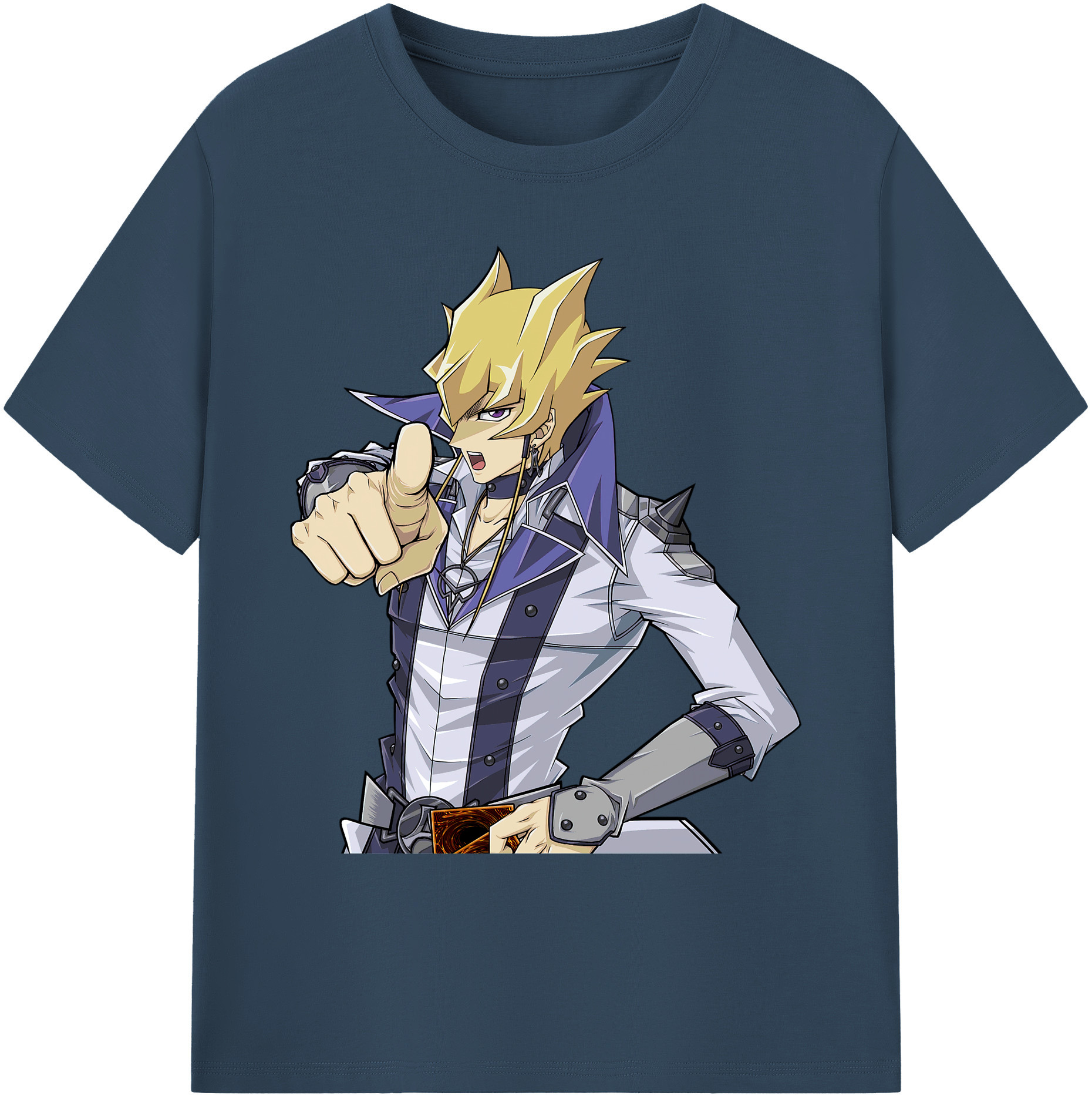 （画像用） 遊☆戯☆王 Yu-Gi-Oh! 綿100％ メンズ半袖Tシャツ｜肌触りやわらか＆通気性