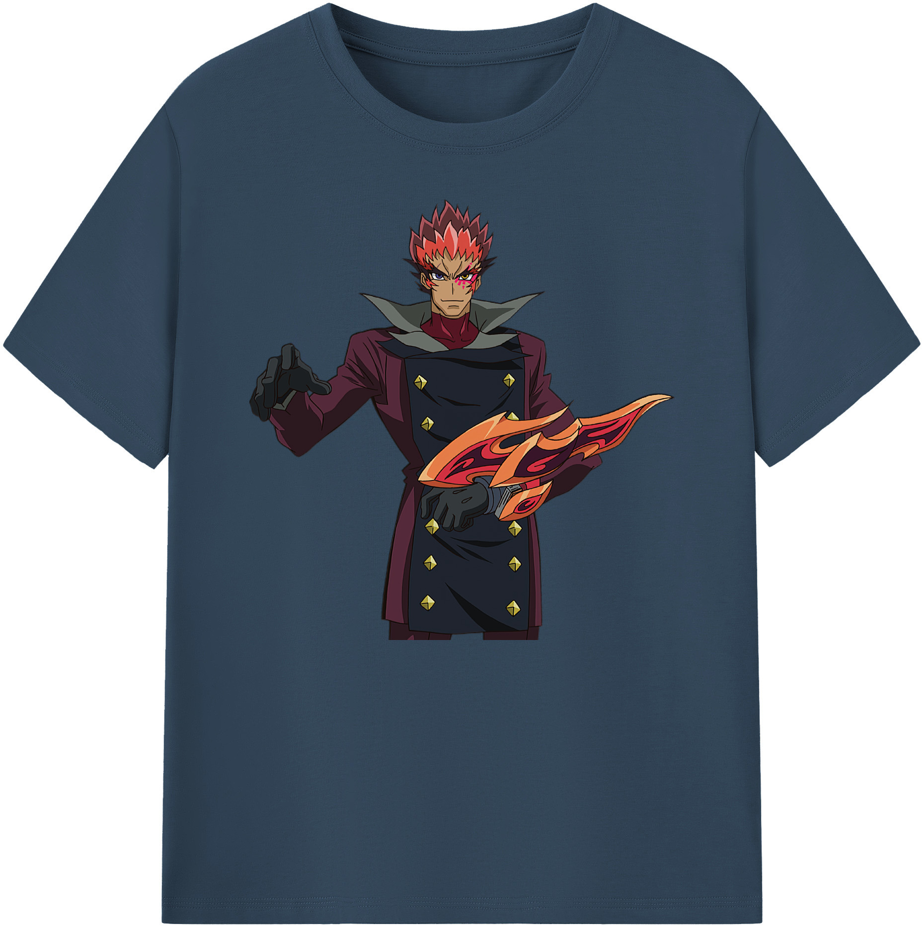（画像用） 遊☆戯☆王 Yu-Gi-Oh! 綿100％ メンズ半袖Tシャツ｜肌触りやわらか＆通気性