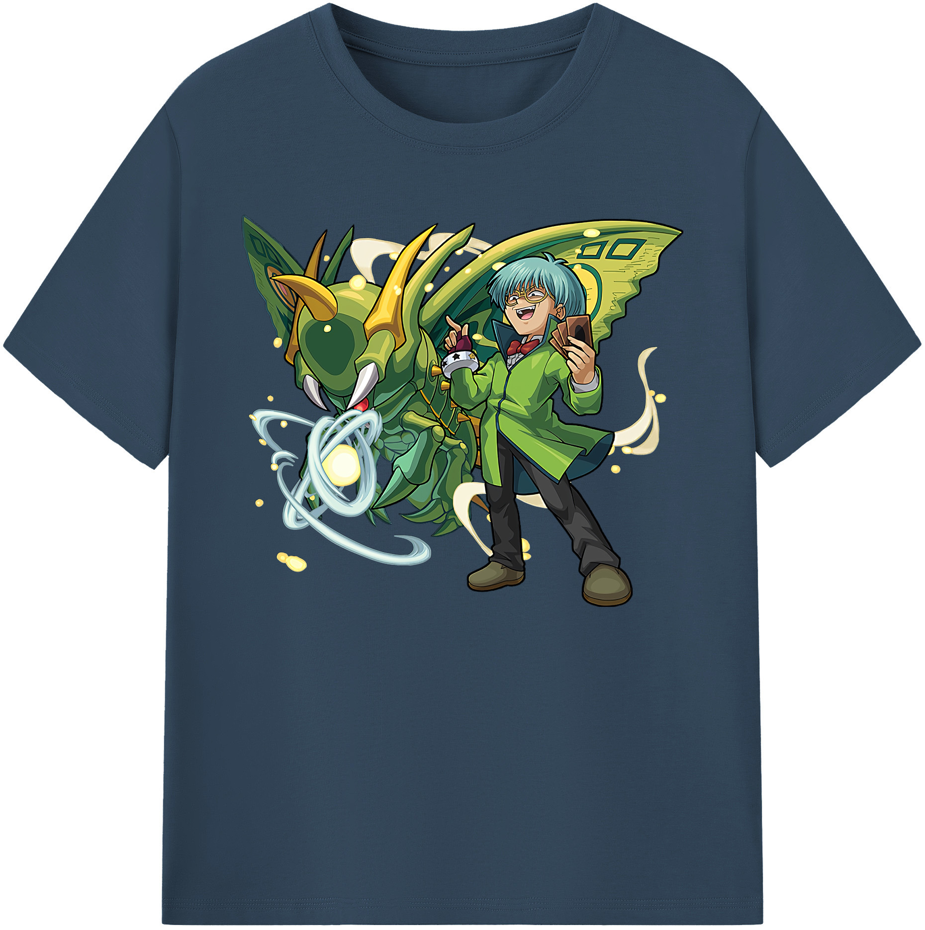 （画像用） 遊☆戯☆王 Yu-Gi-Oh! 綿100％ メンズ半袖Tシャツ｜肌触りやわらか＆通気性