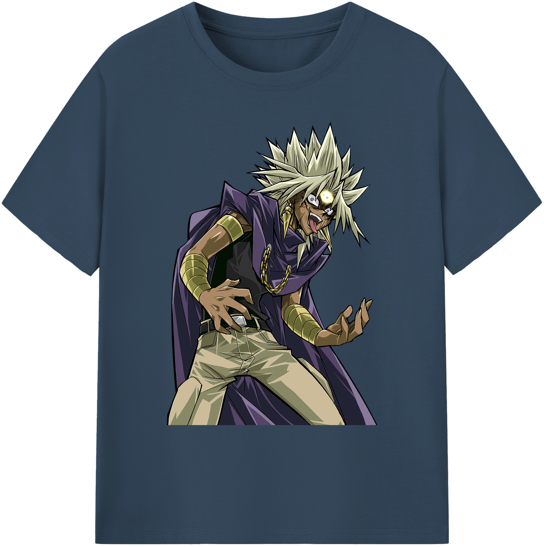 （画像用） 遊☆戯☆王 Yu-Gi-Oh! 綿100％ メンズ半袖Tシャツ｜肌触りやわらか＆通気性