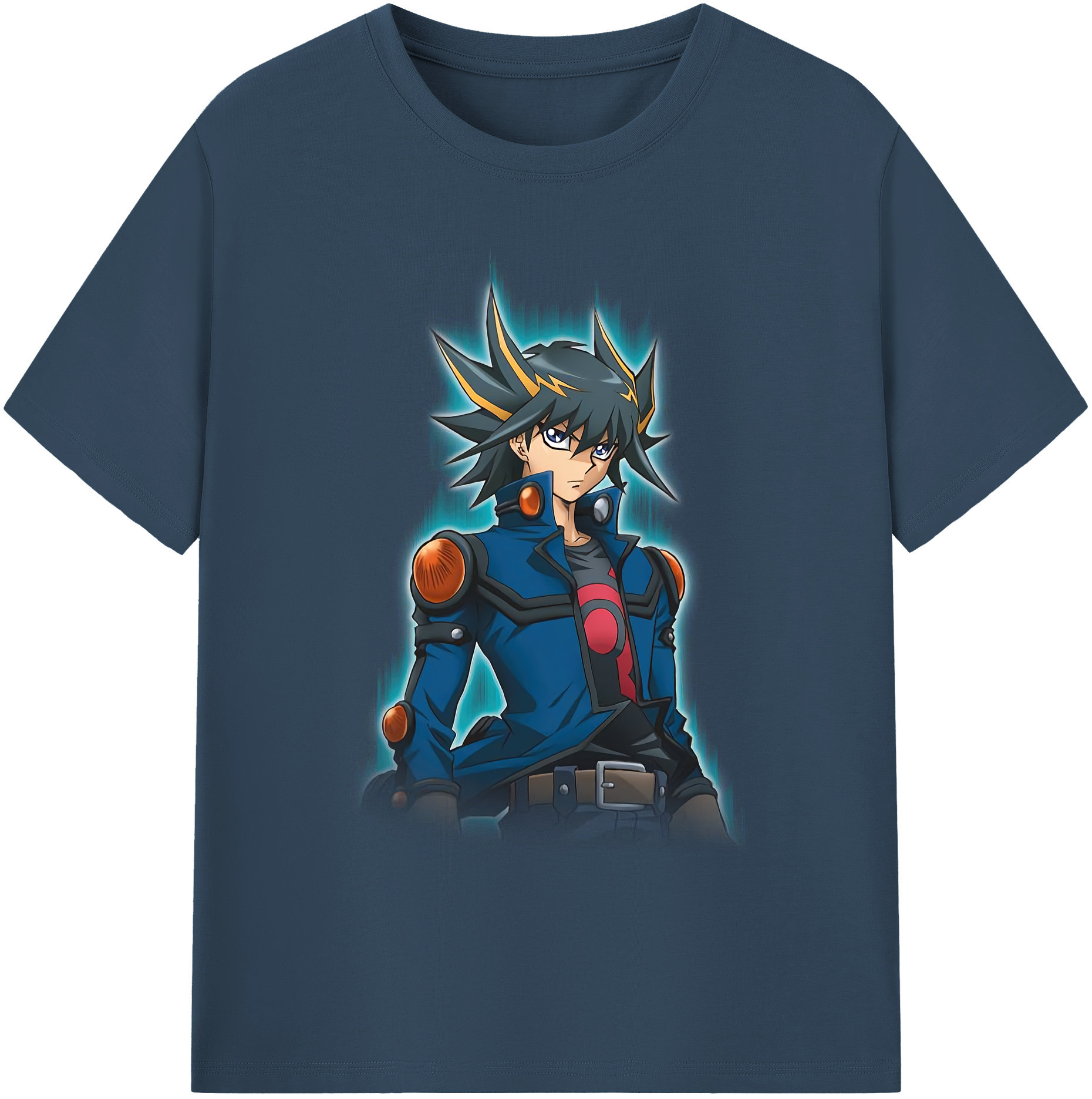 （画像用） 遊☆戯☆王 Yu-Gi-Oh! 綿100％ メンズ半袖Tシャツ｜肌触りやわらか＆通気性