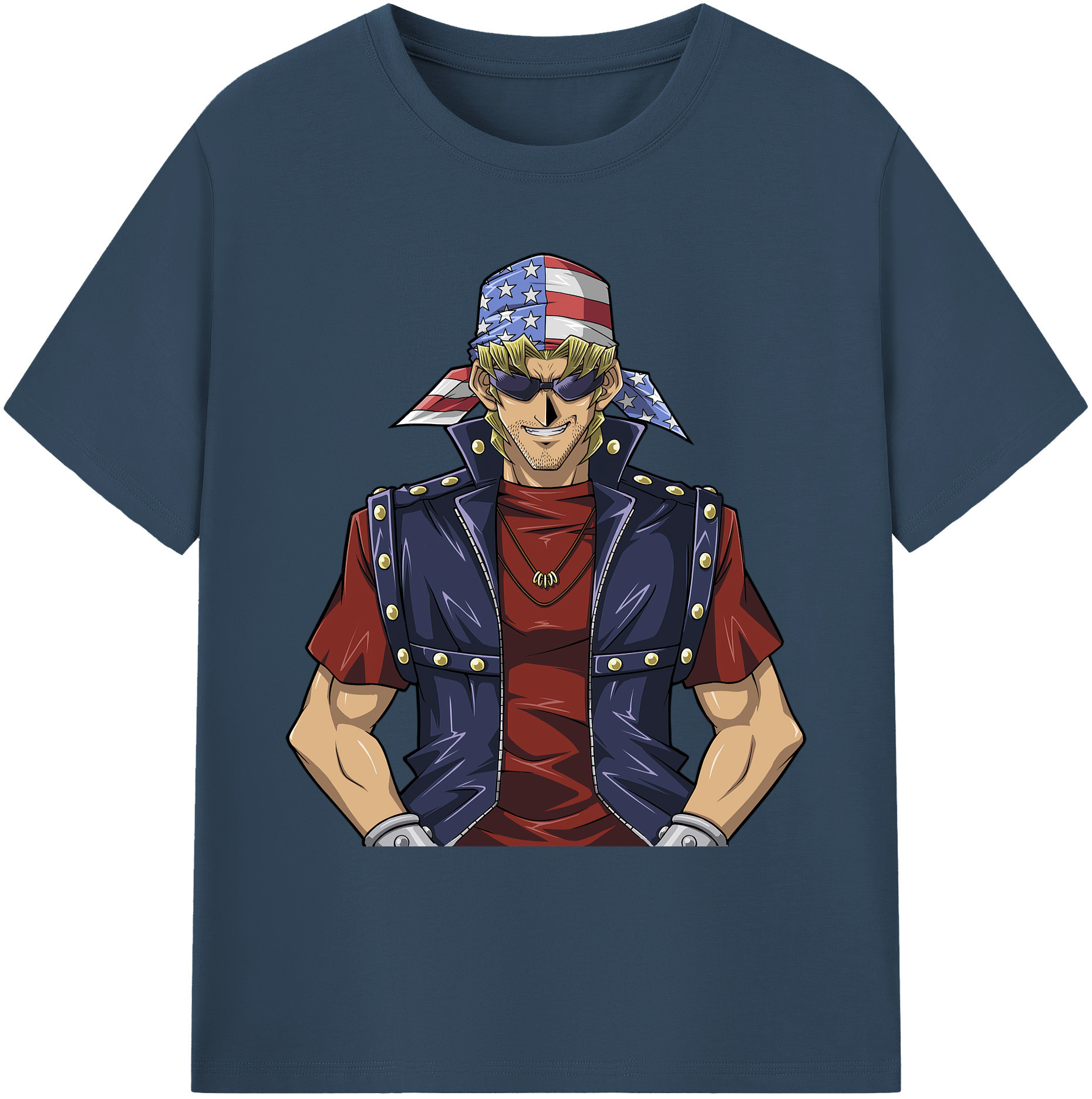 （画像用） 遊☆戯☆王 Yu-Gi-Oh! 綿100％ メンズ半袖Tシャツ｜肌触りやわらか＆通気性