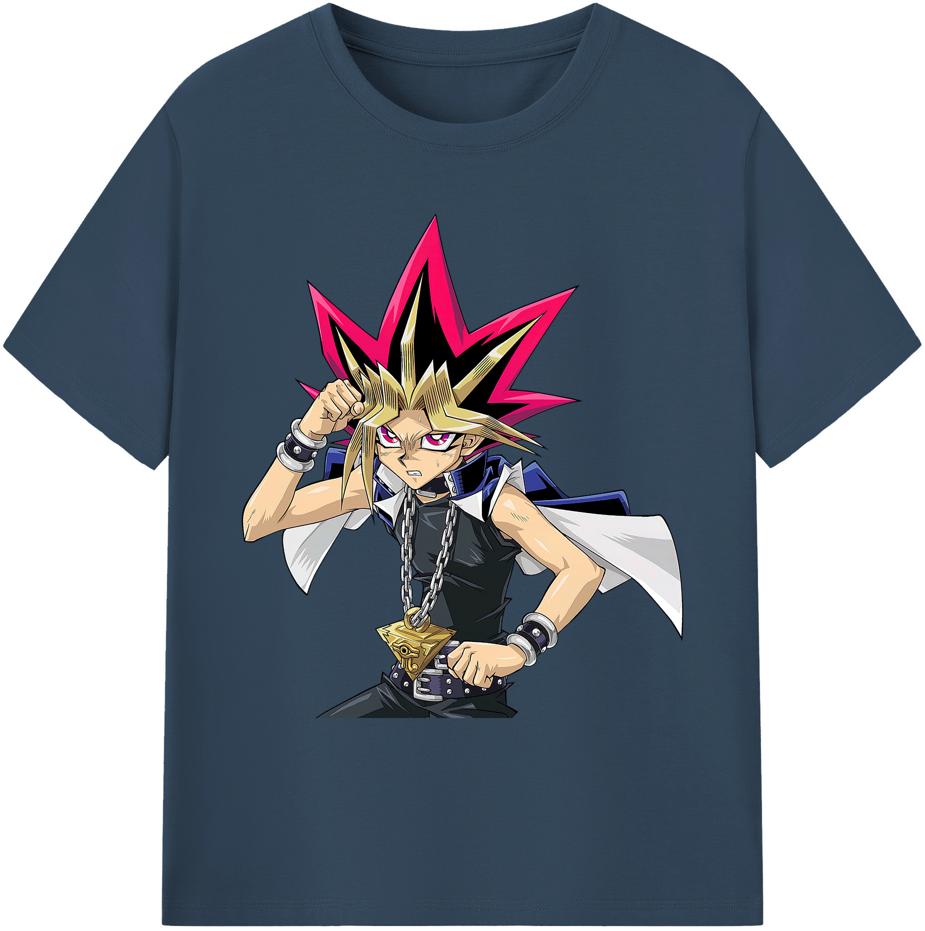 （画像用） 遊☆戯☆王 Yu-Gi-Oh! 綿100％ メンズ半袖Tシャツ｜肌触りやわらか＆通気性