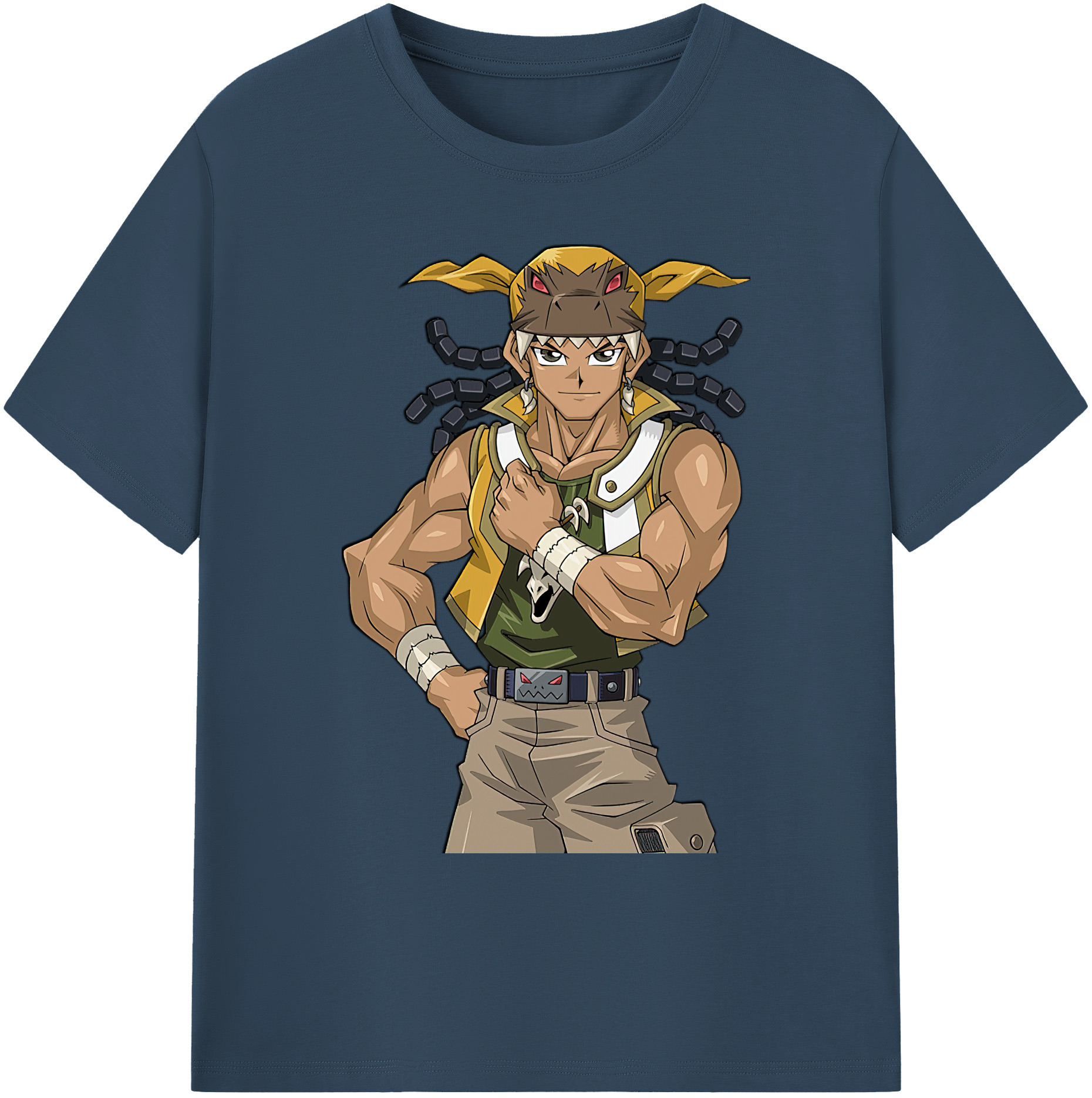 （画像用） 遊☆戯☆王 Yu-Gi-Oh! 綿100％ メンズ半袖Tシャツ｜肌触りやわらか＆通気性