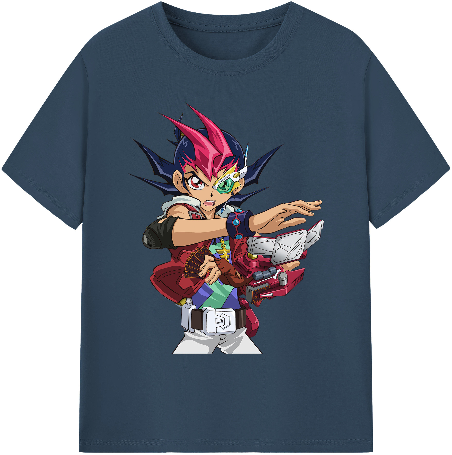 （画像用） 遊☆戯☆王 Yu-Gi-Oh! 綿100％ メンズ半袖Tシャツ｜肌触りやわらか＆通気性