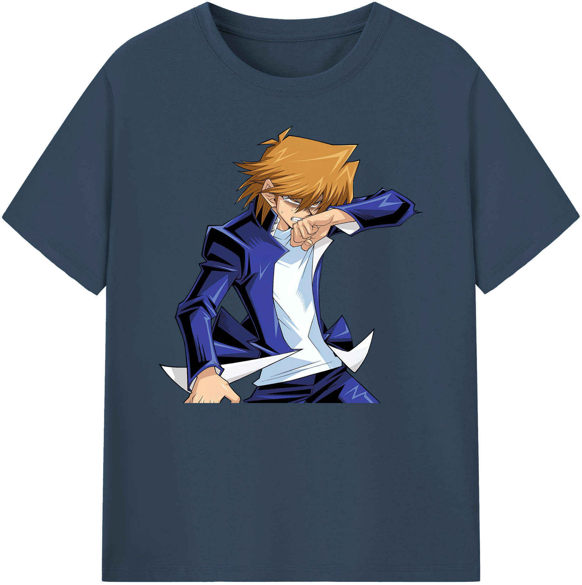（画像用） 遊☆戯☆王 Yu-Gi-Oh! 綿100％ メンズ半袖Tシャツ｜肌触りやわらか＆通気性
