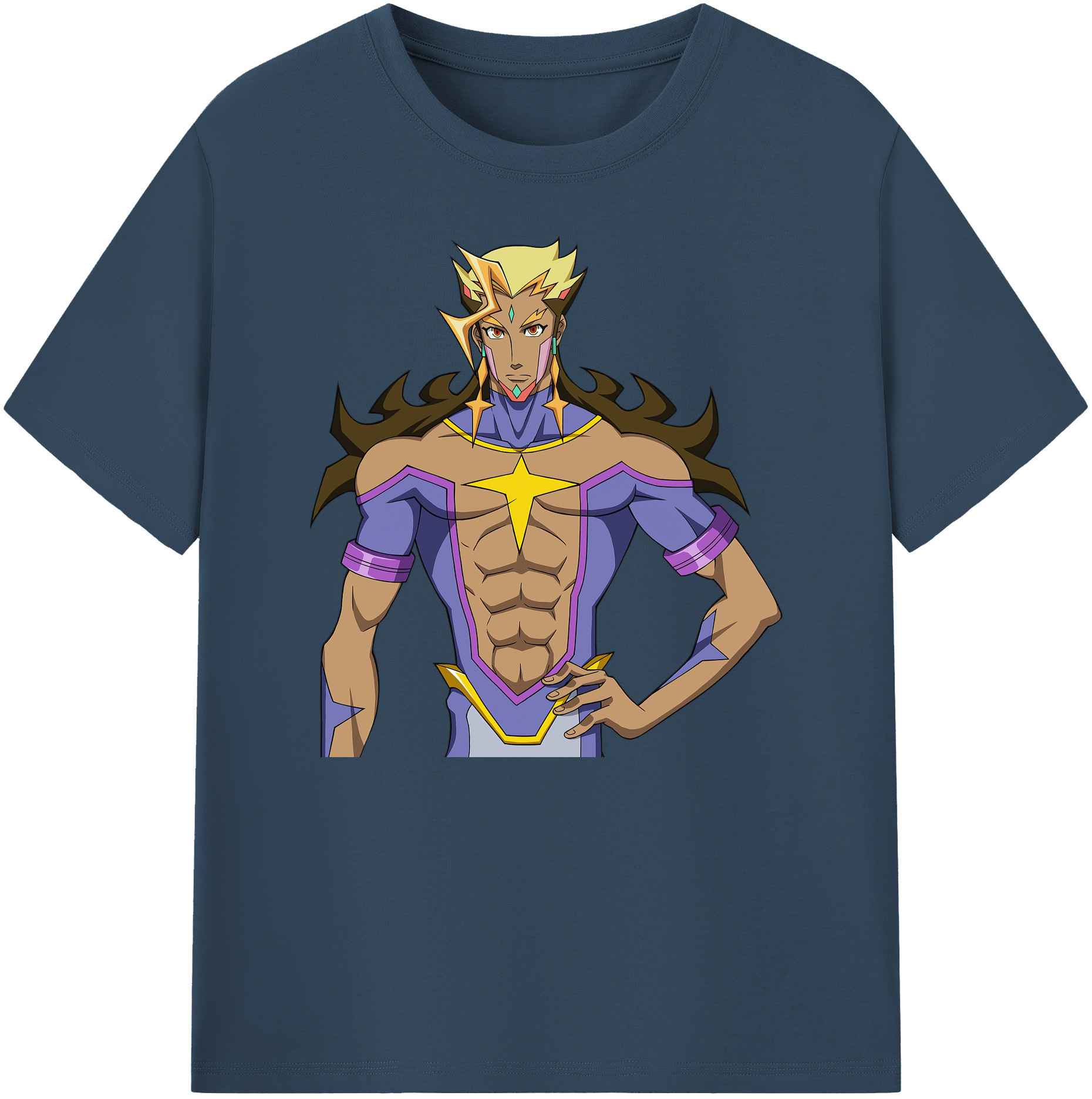 （画像用） 遊☆戯☆王 Yu-Gi-Oh! 綿100％ メンズ半袖Tシャツ｜肌触りやわらか＆通気性